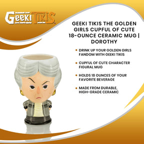 Cupful of Cute The Golden Girls 18-Ounce Ceramic Mug | Dorothy