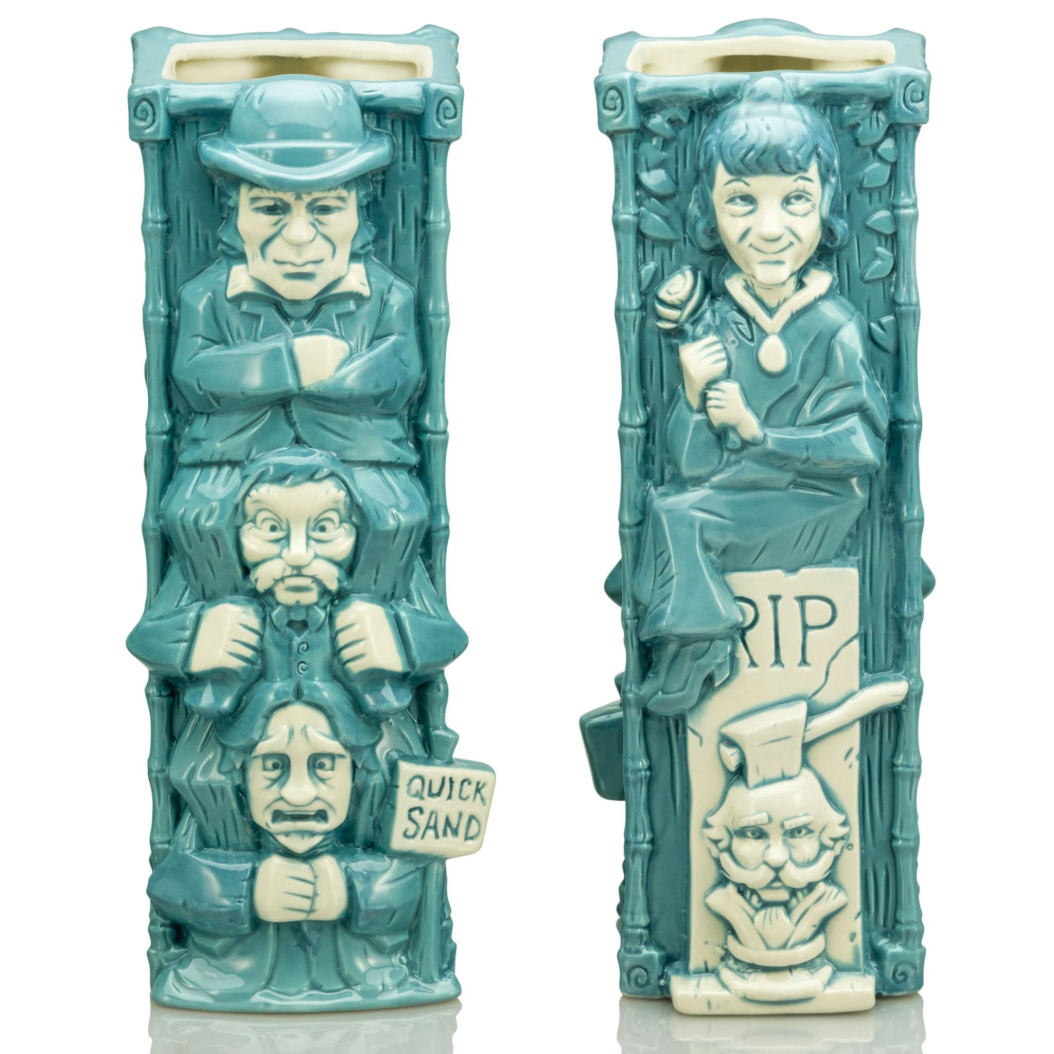 Geeki Tikis Disney The Haunted Mansion Quicksand Men Stretch Portrait Blue Mug