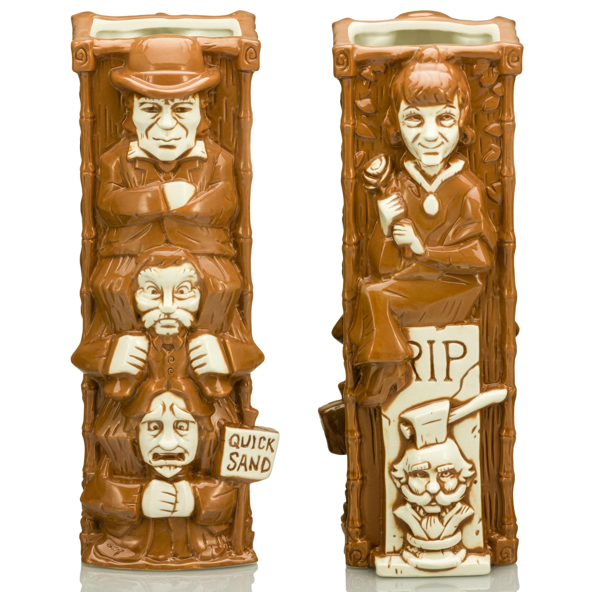 Geeki Tikis Disney The Haunted Mansion Quicksand Men Stretch Portrait Brown Mug
