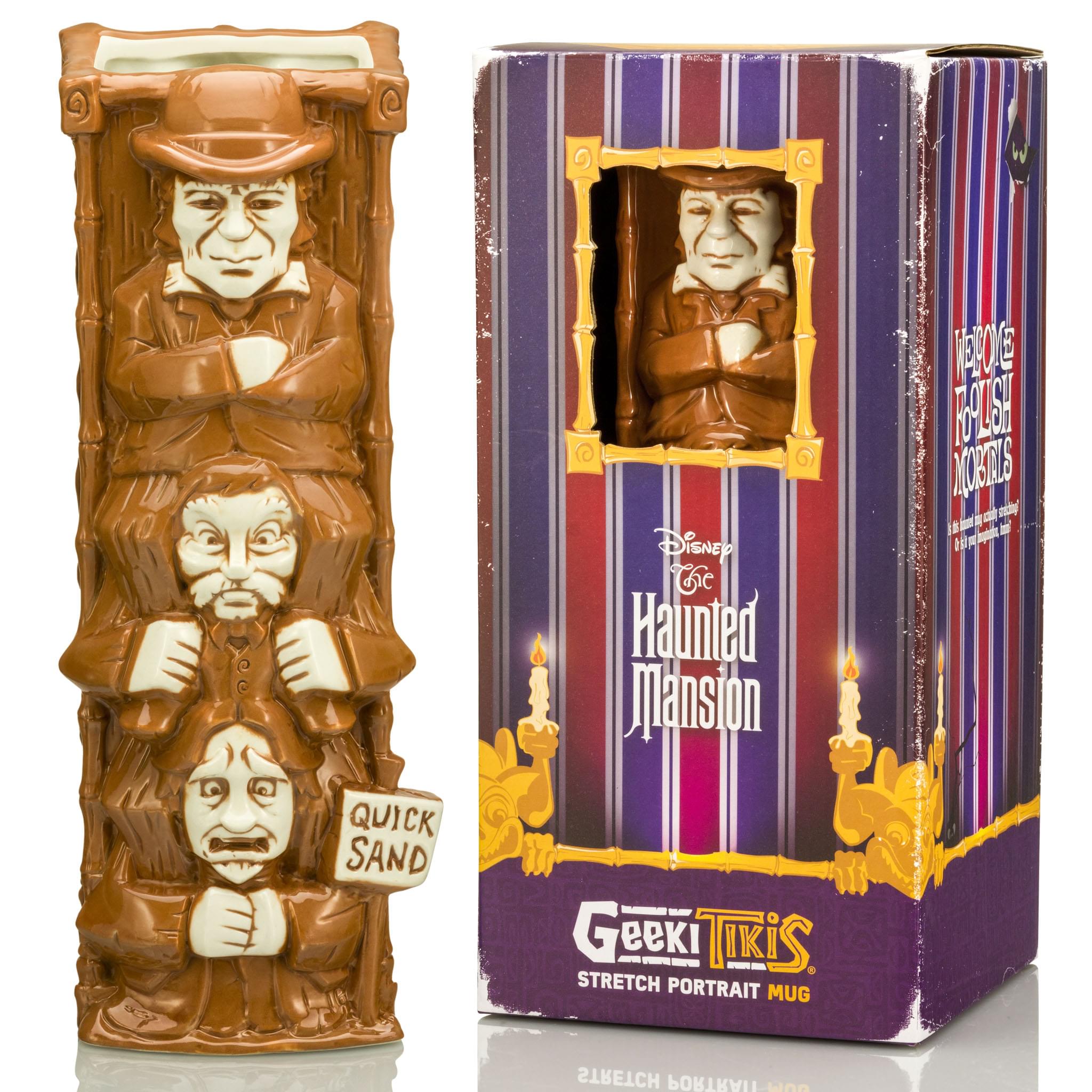 Geeki Tikis Disney The Haunted Mansion Quicksand Men Stretch Portrait Brown Mug
