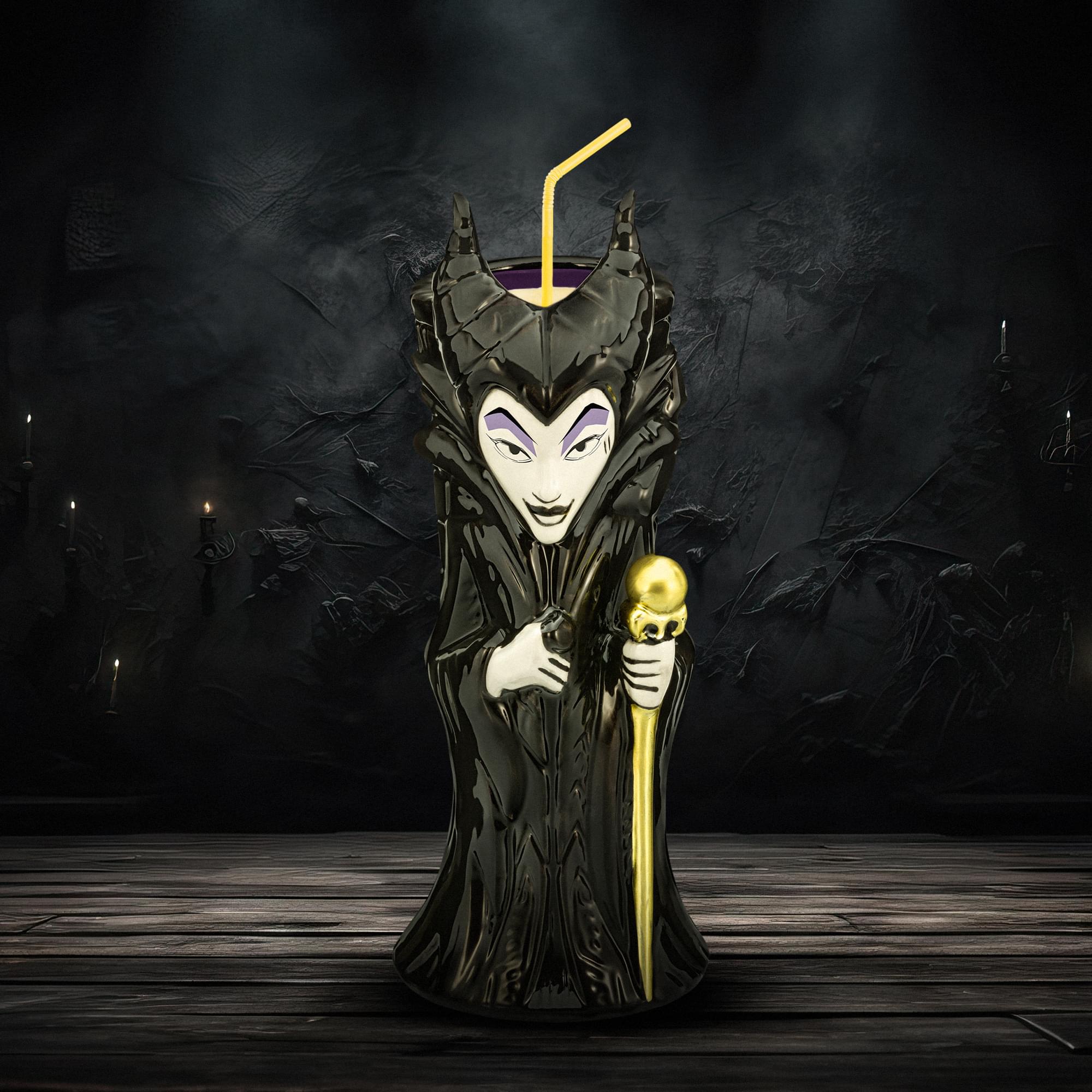 Geeki Tikis Disney Villains Maleficent Ceramic Mug | Holds 20 Ounces