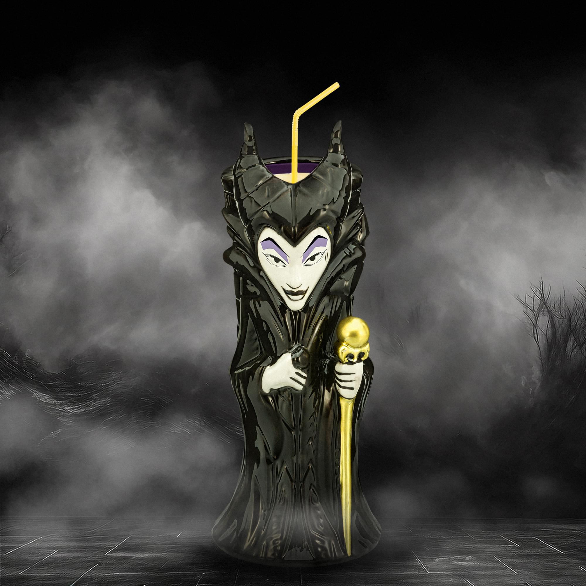 Geeki Tikis Disney Villains Maleficent Ceramic Mug | Holds 20 Ounces