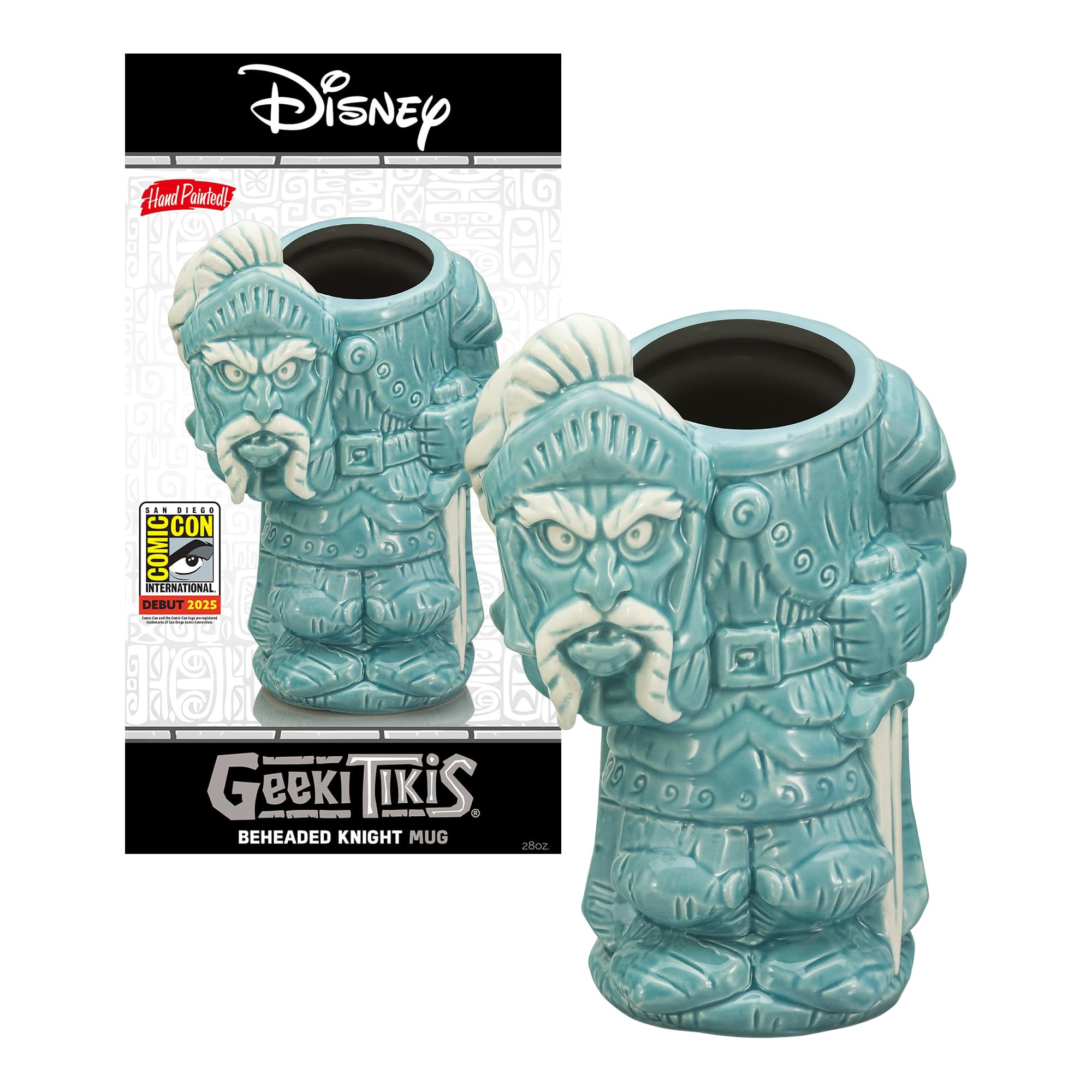 Geeki Tikis Disney The Haunted Mansion Beheaded Knight 28-Ounce Ceramic Mug