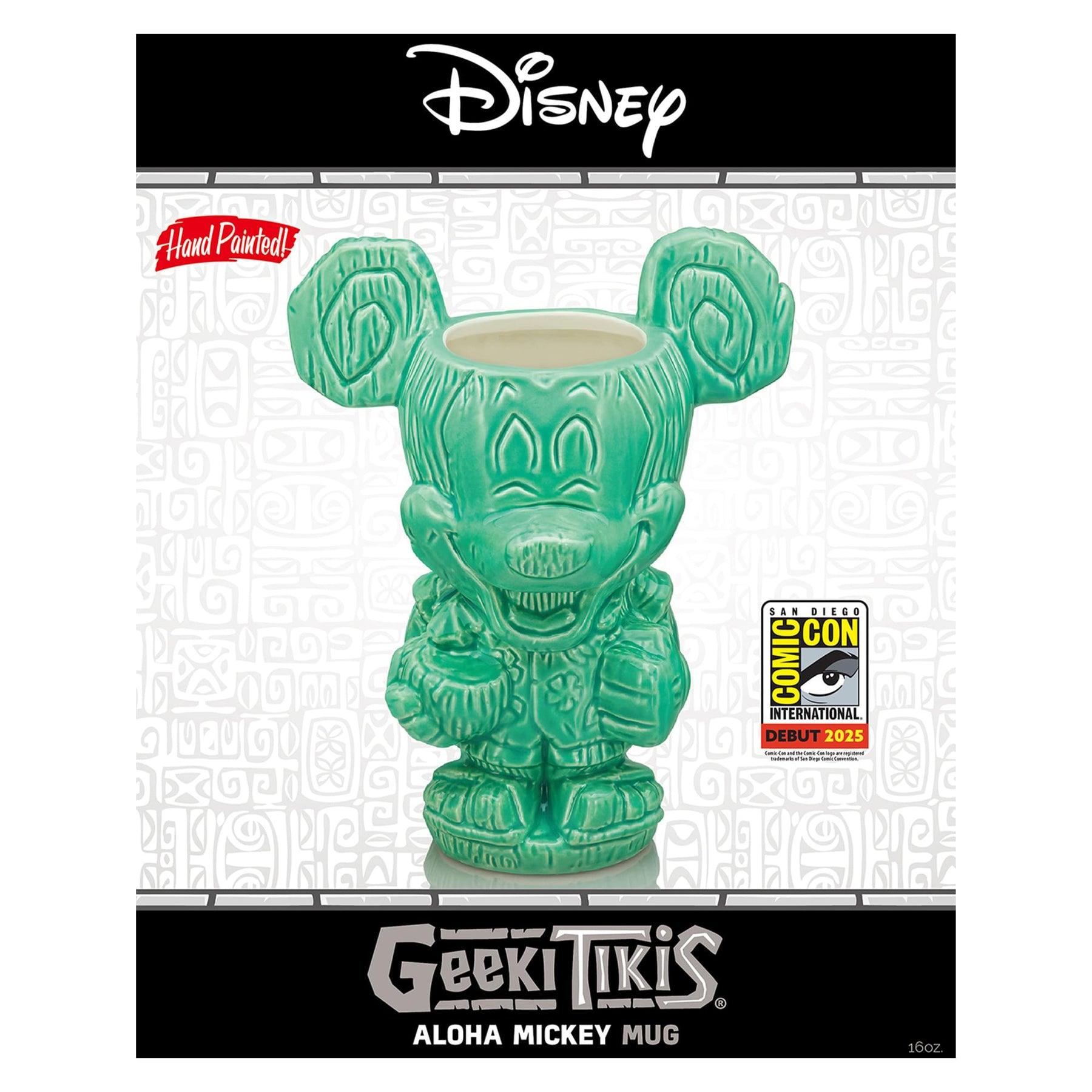 Geeki Tikis Disney Aloha Mickey Mouse Ceramic Mug | Holds 16 Ounces