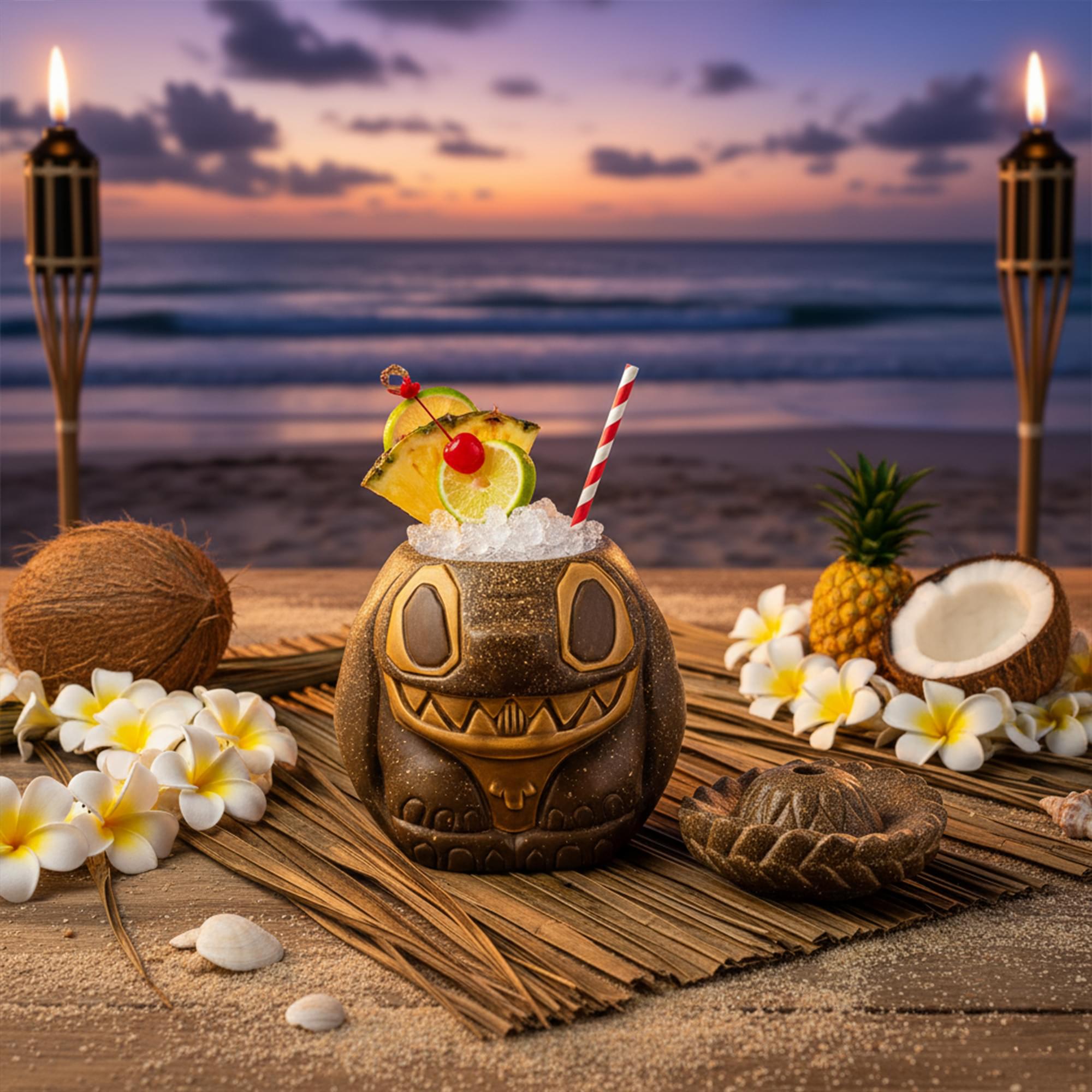 Geeki Tikis Disney Lilo & Stitch Coco-Pals Ceramic Mug | Holds 32 Ounces