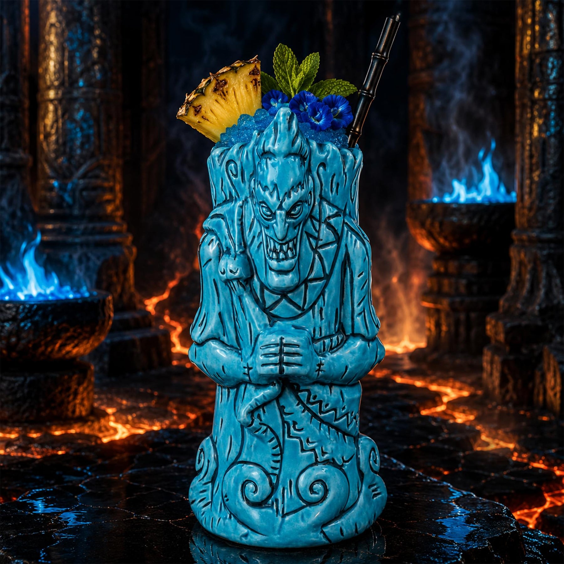 Geeki Tikis Disney Villains Hades Ceramic Mug | Holds 22 Ounces
