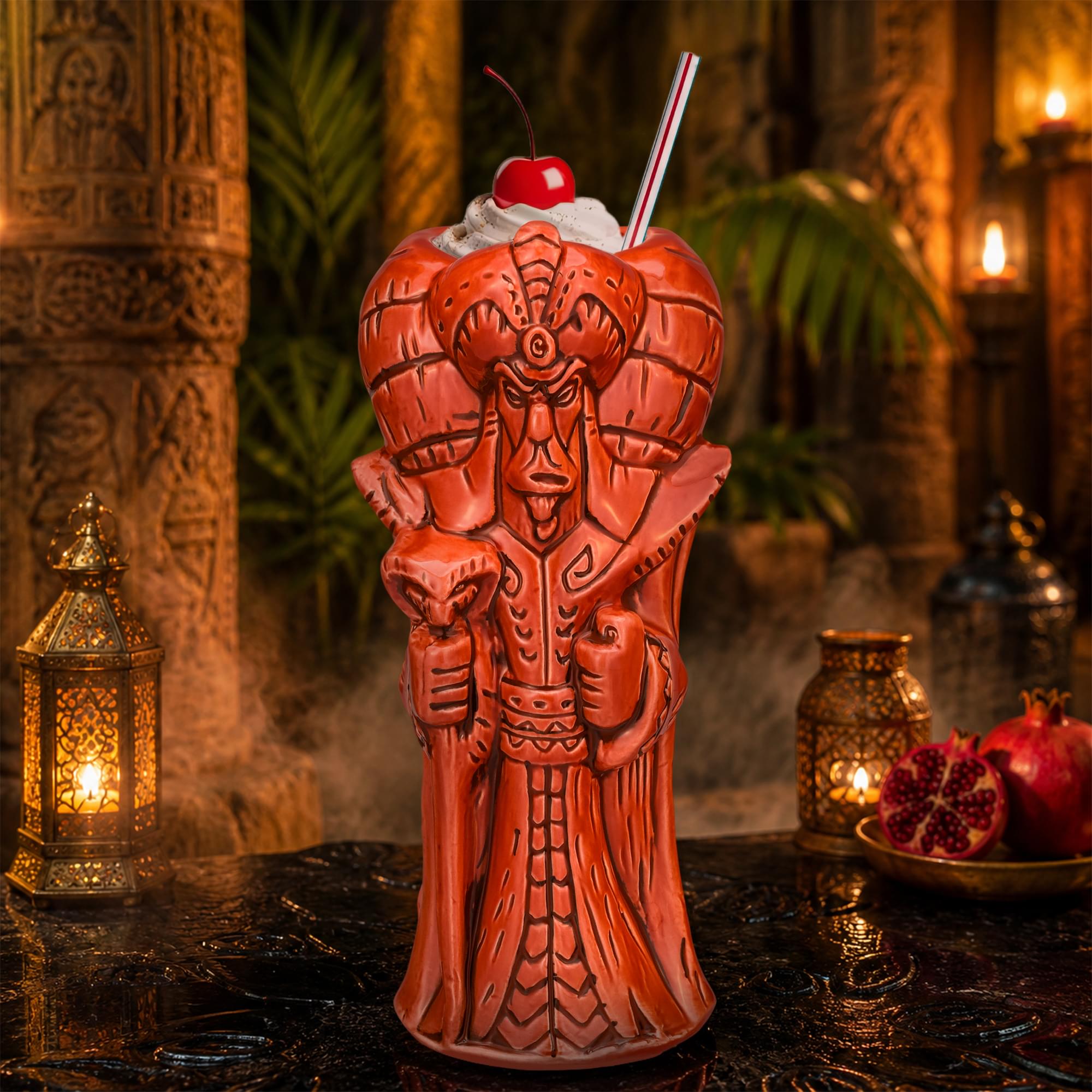 Geeki Tikis Disney Villains Jafar Ceramic Mug | Holds 22 Ounces