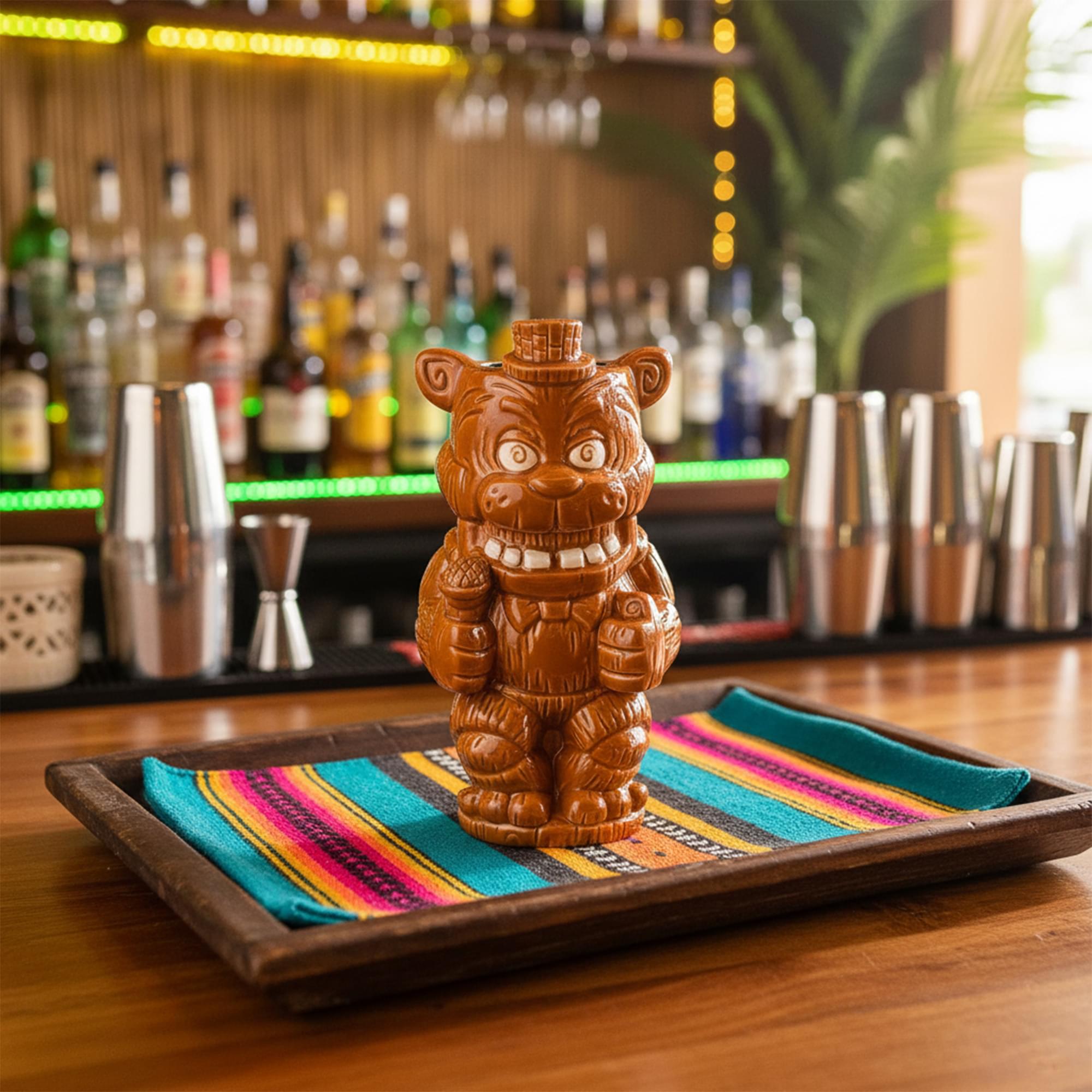 Geeki Tikis Five Nights At Freddy's Freddy Fazbear 16-Ounce Ceramic Mug