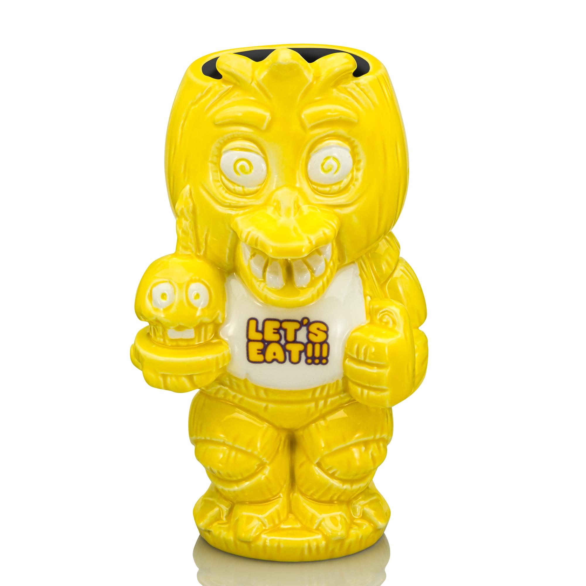 Geeki Tikis Five Nights At Freddy's Chica and Cupcake 18-Ounce Ceramic Mug