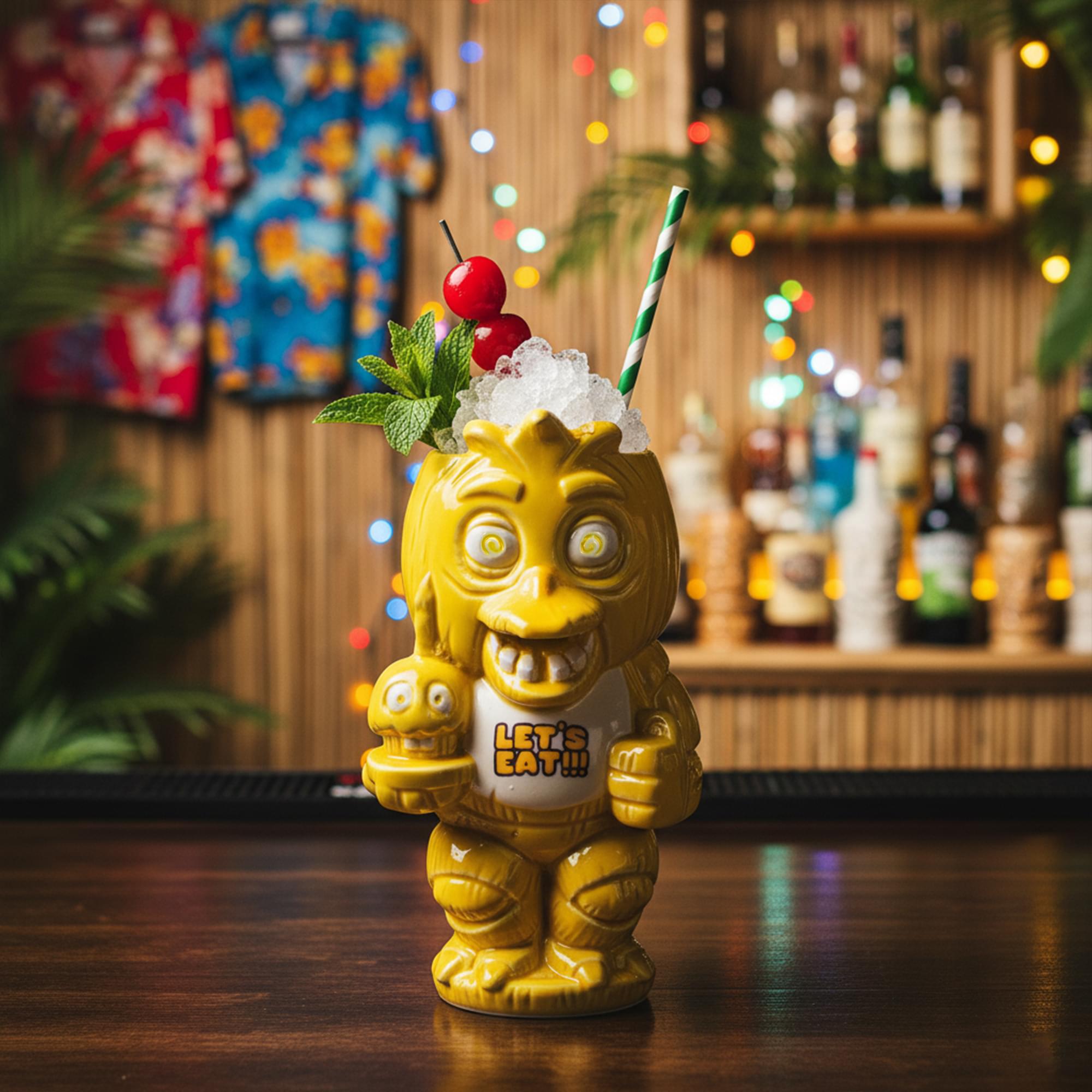 Geeki Tikis Five Nights At Freddy's Chica and Cupcake 18-Ounce Ceramic Mug