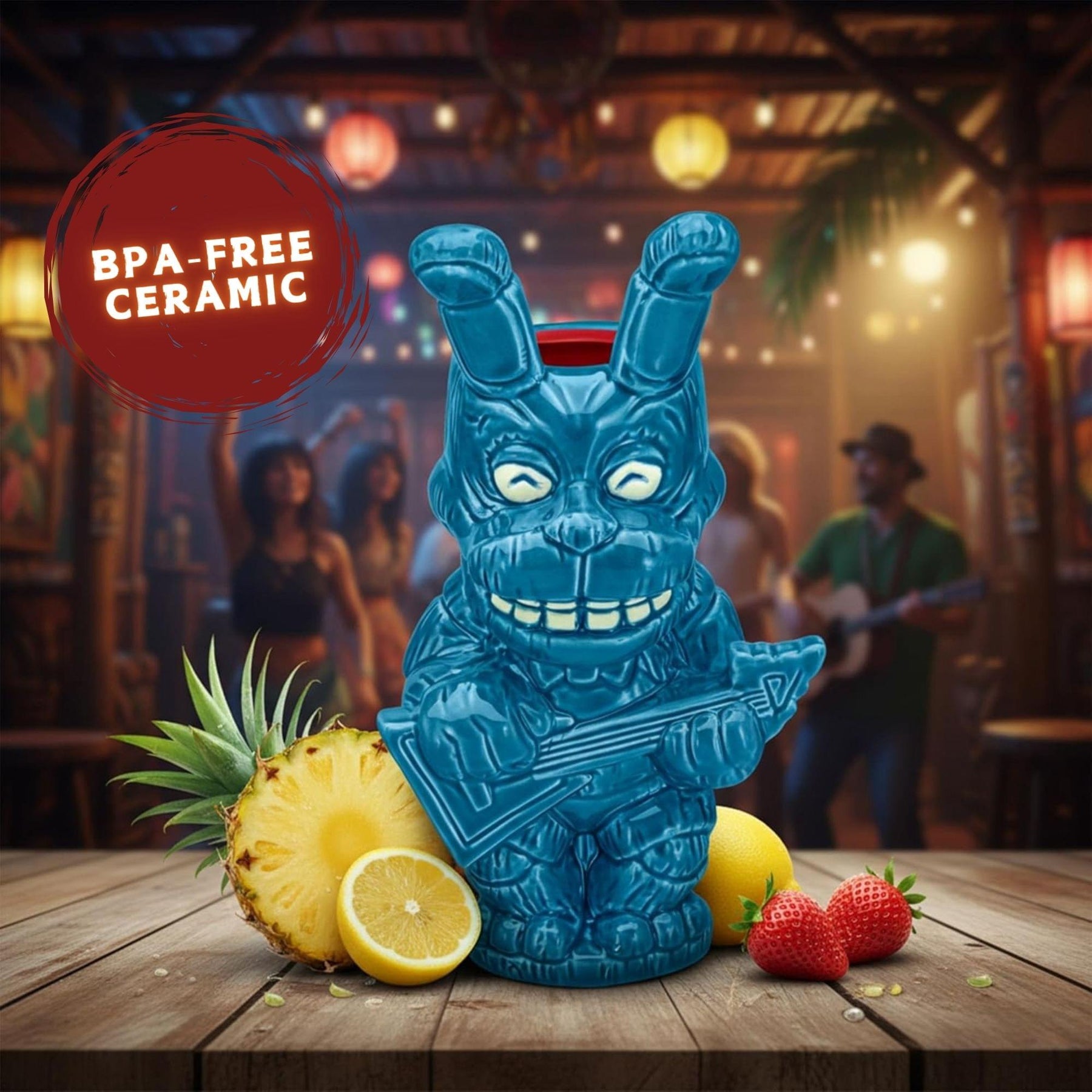 Geeki Tikis Five Nights At Freddy's Bonnie The Rabbit 18-Ounce Ceramic Mug