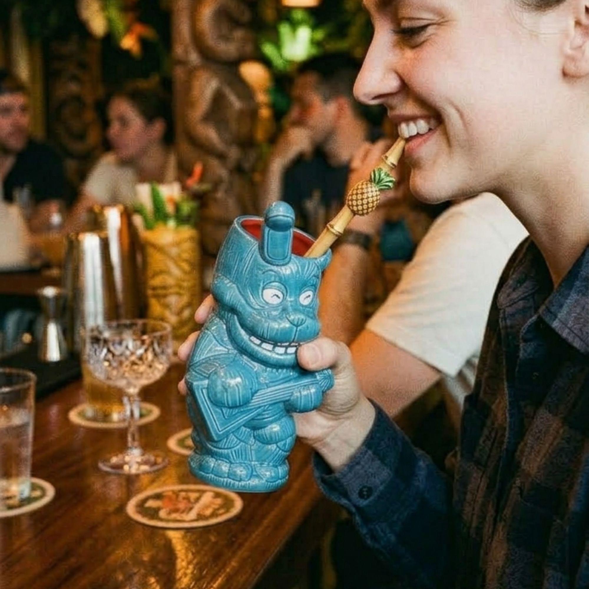 Geeki Tikis Five Nights At Freddy's Bonnie The Rabbit 18-Ounce Ceramic Mug