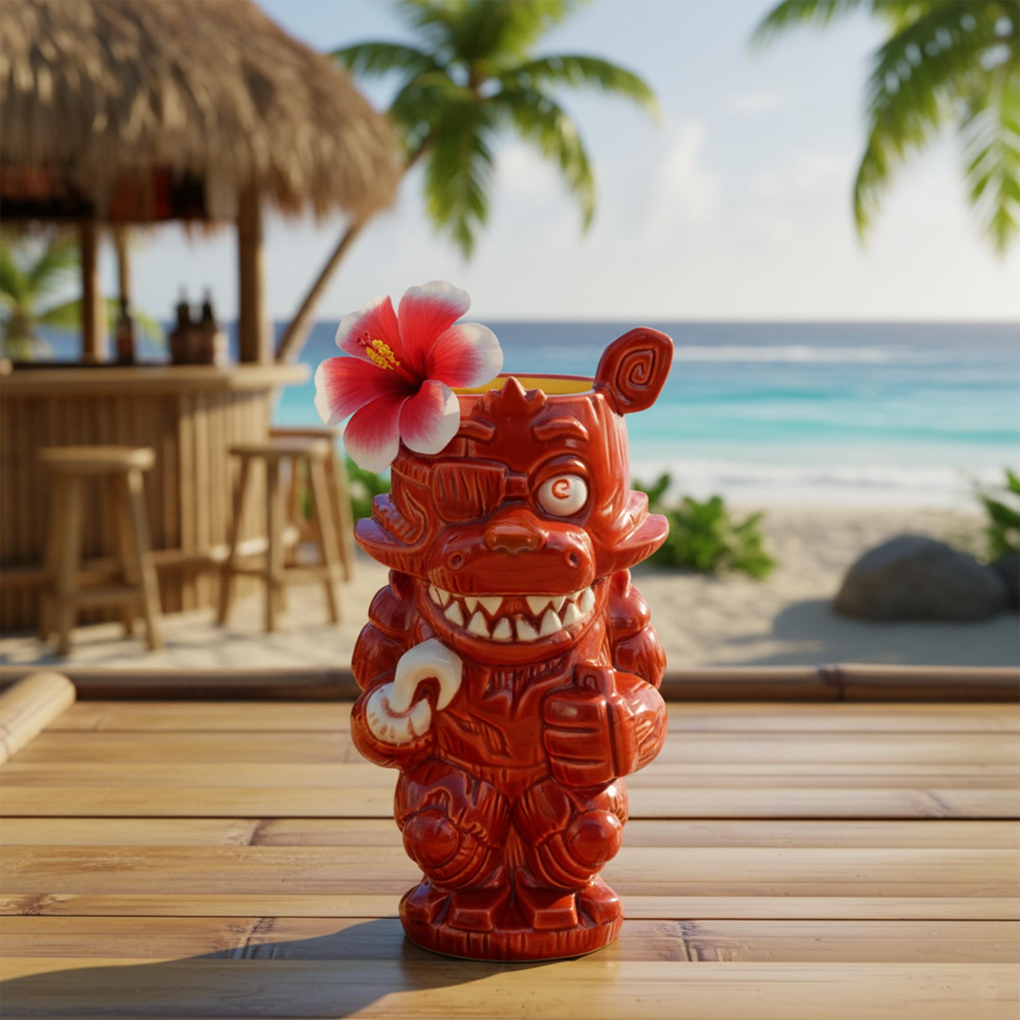 Geeki Tikis Five Nights At Freddy's Foxy The Pirate 16-Ounce Ceramic Mug