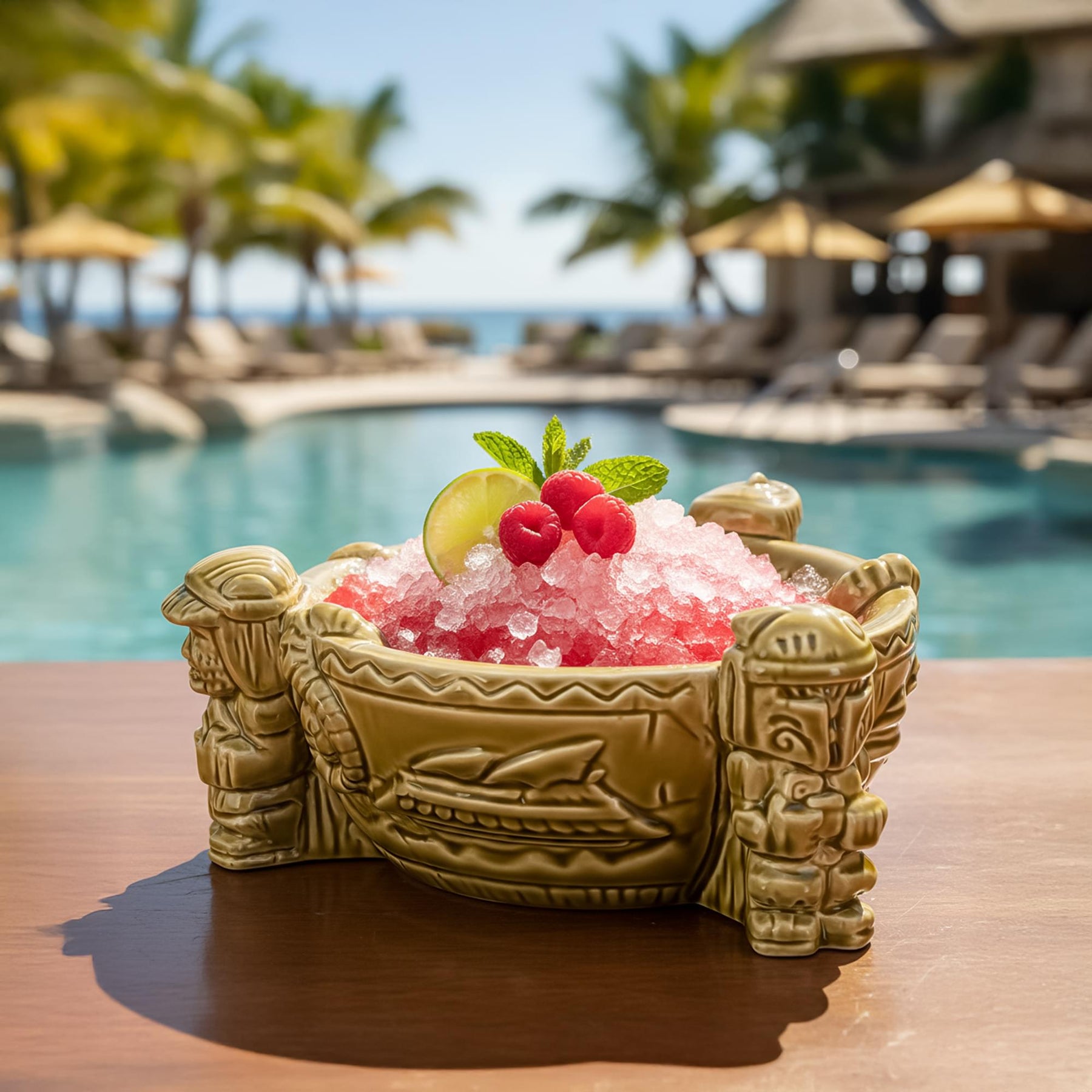 Geeki Tikis Star Wars Sarlaac Pit 16 Ounce Ceramic Punch Bowl