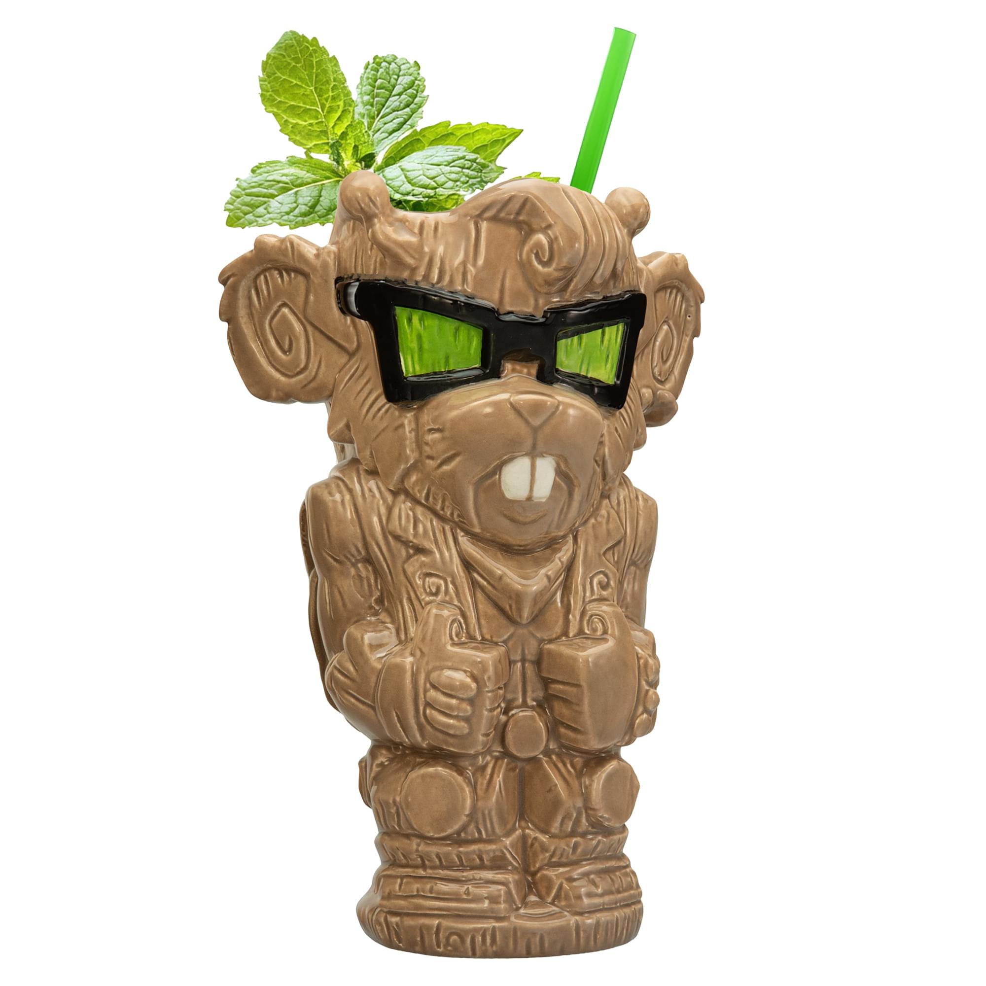 Geeki Tikis Biker Mice From Mars Throttle Ceramic Mug | Holds 18 Ounces