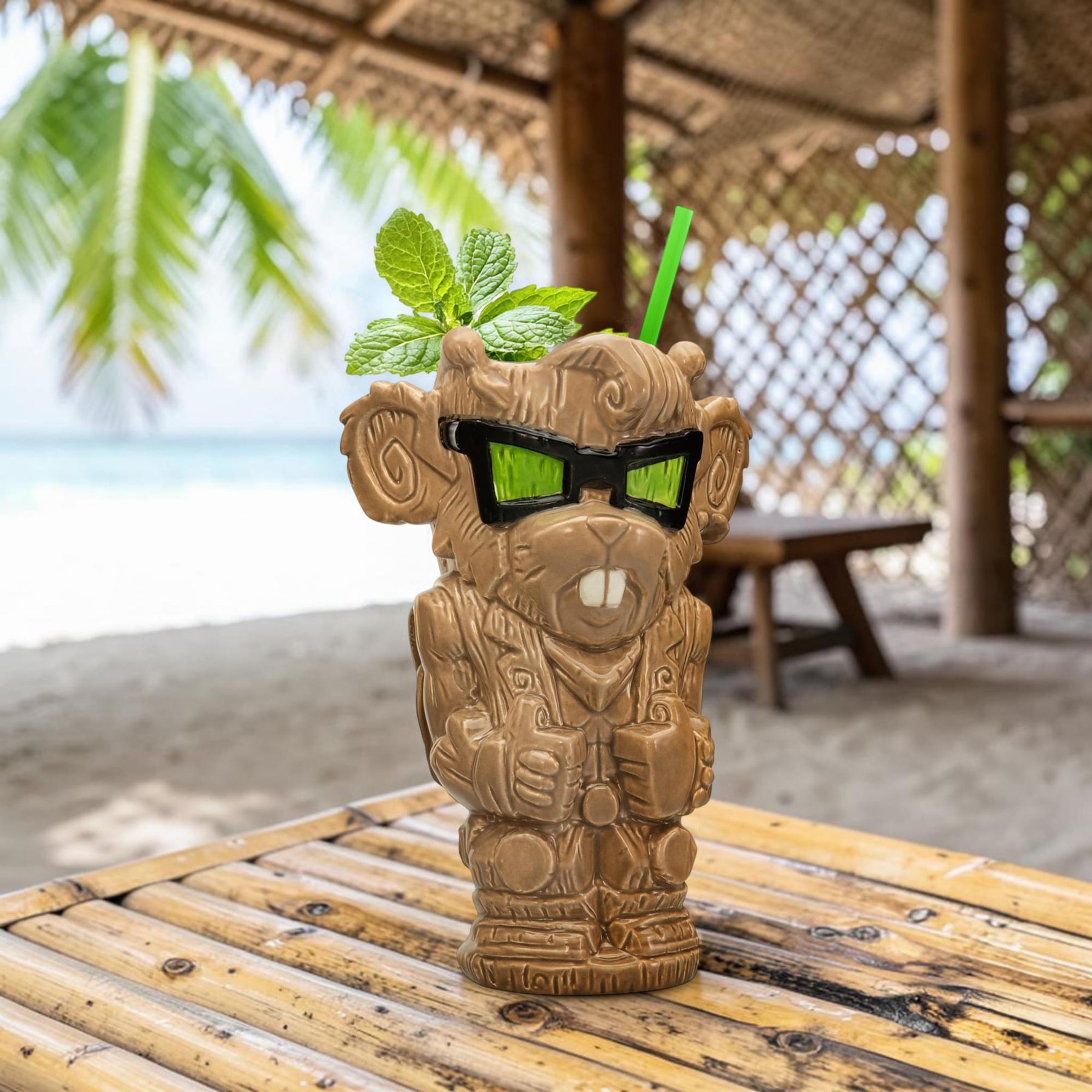 Geeki Tikis Biker Mice From Mars Throttle Ceramic Mug | Holds 18 Ounces