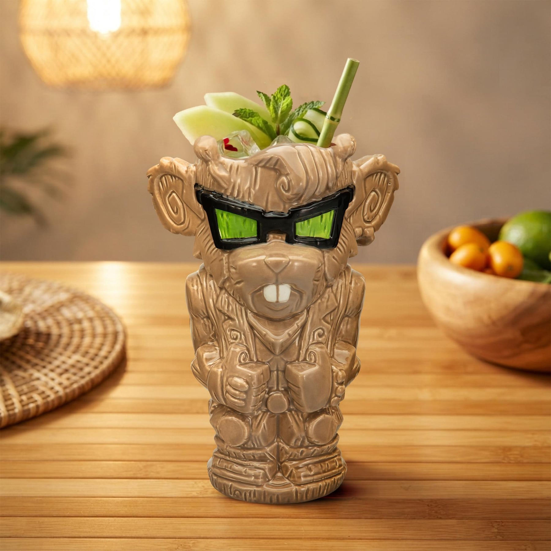 Geeki Tikis Biker Mice From Mars Throttle Ceramic Mug | Holds 18 Ounces