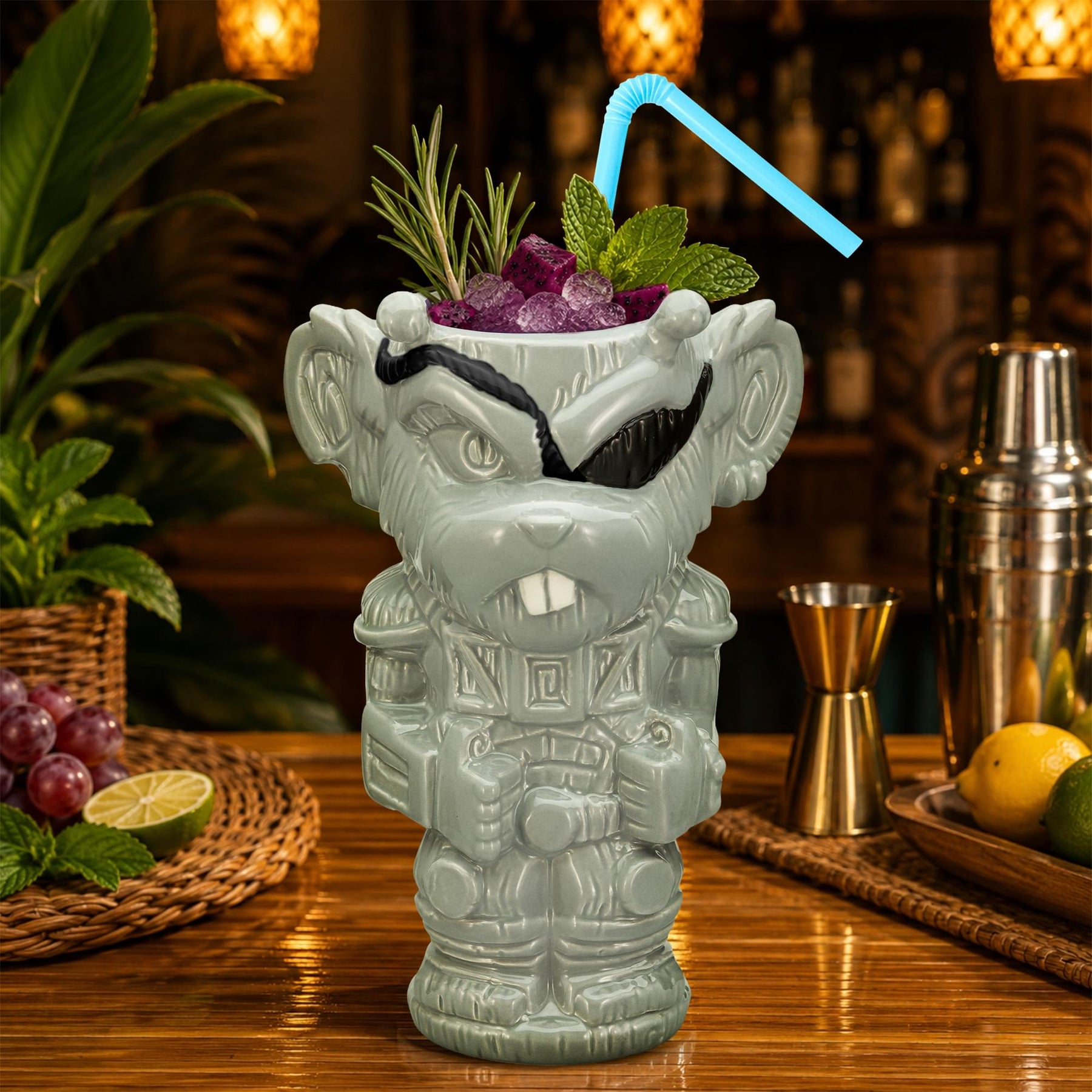 Geeki Tikis Biker Mice From Mars Modo Ceramic Mug | Holds 18 Ounces