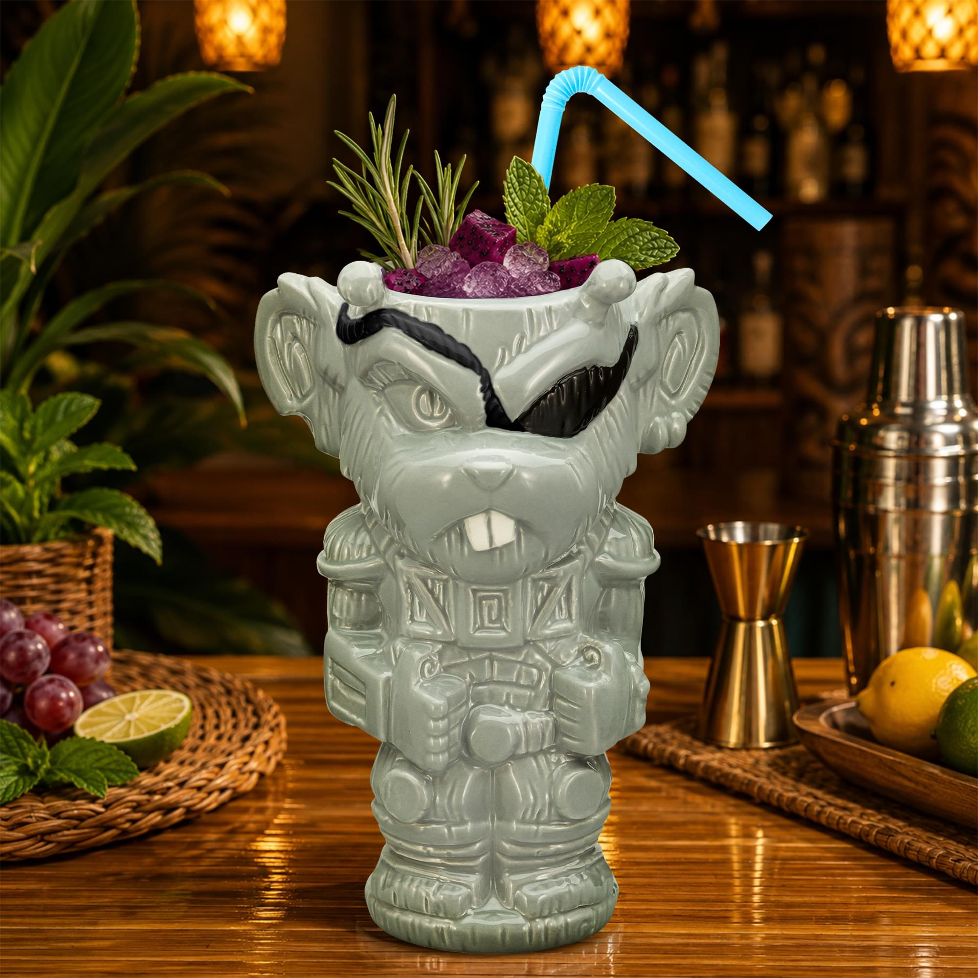 Geeki Tikis Biker Mice From Mars Modo Ceramic Mug | Holds 18 Ounces