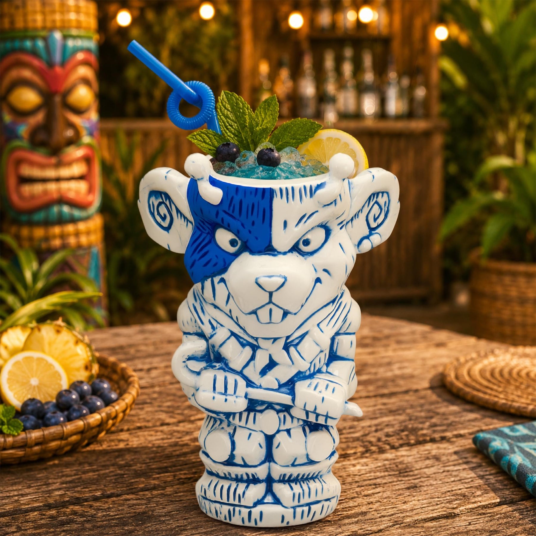 Geeki Tikis Biker Mice From Mars Vinnie Ceramic Mug | Holds 16 Ounces