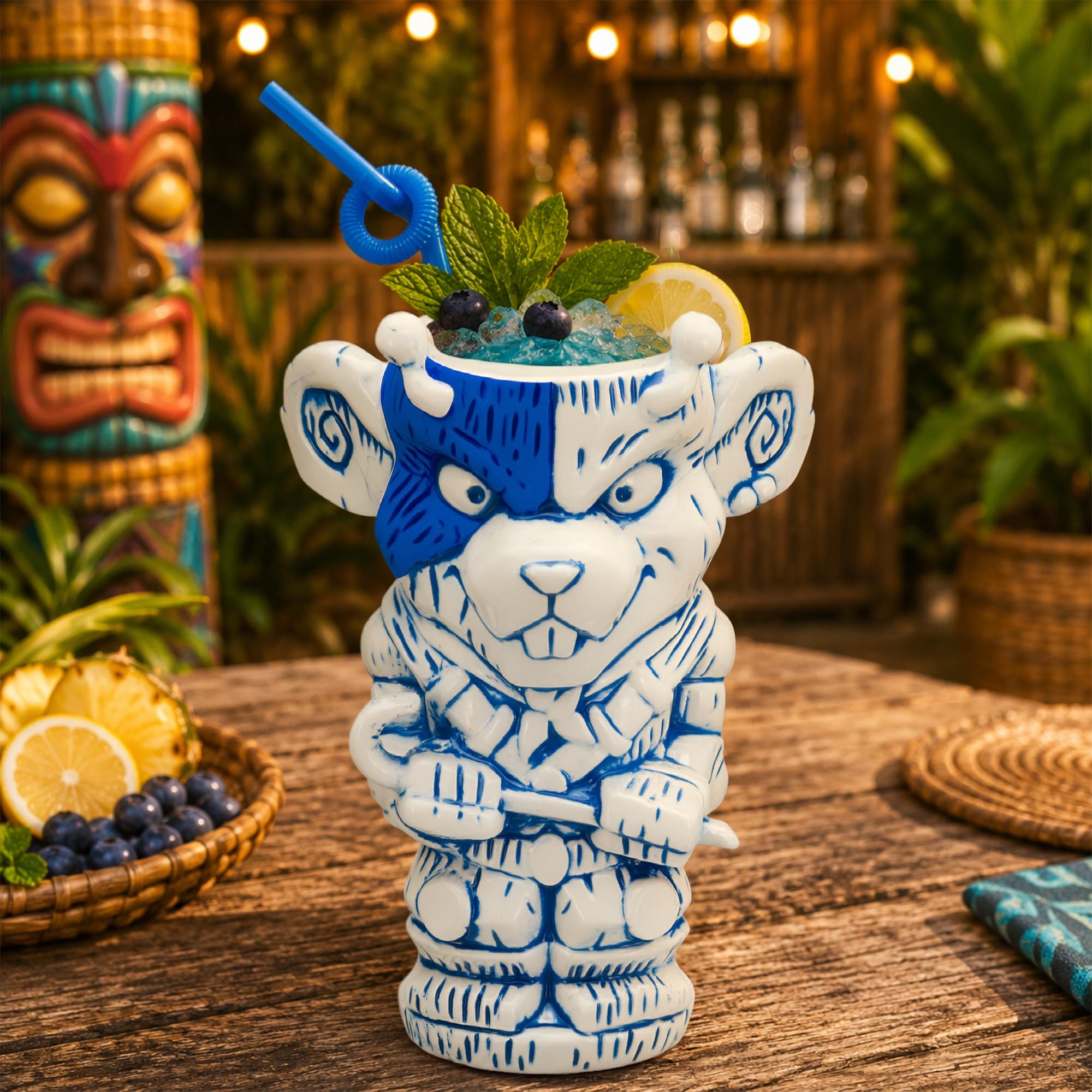 Geeki Tikis Biker Mice From Mars Vinnie Ceramic Mug | Holds 16 Ounces