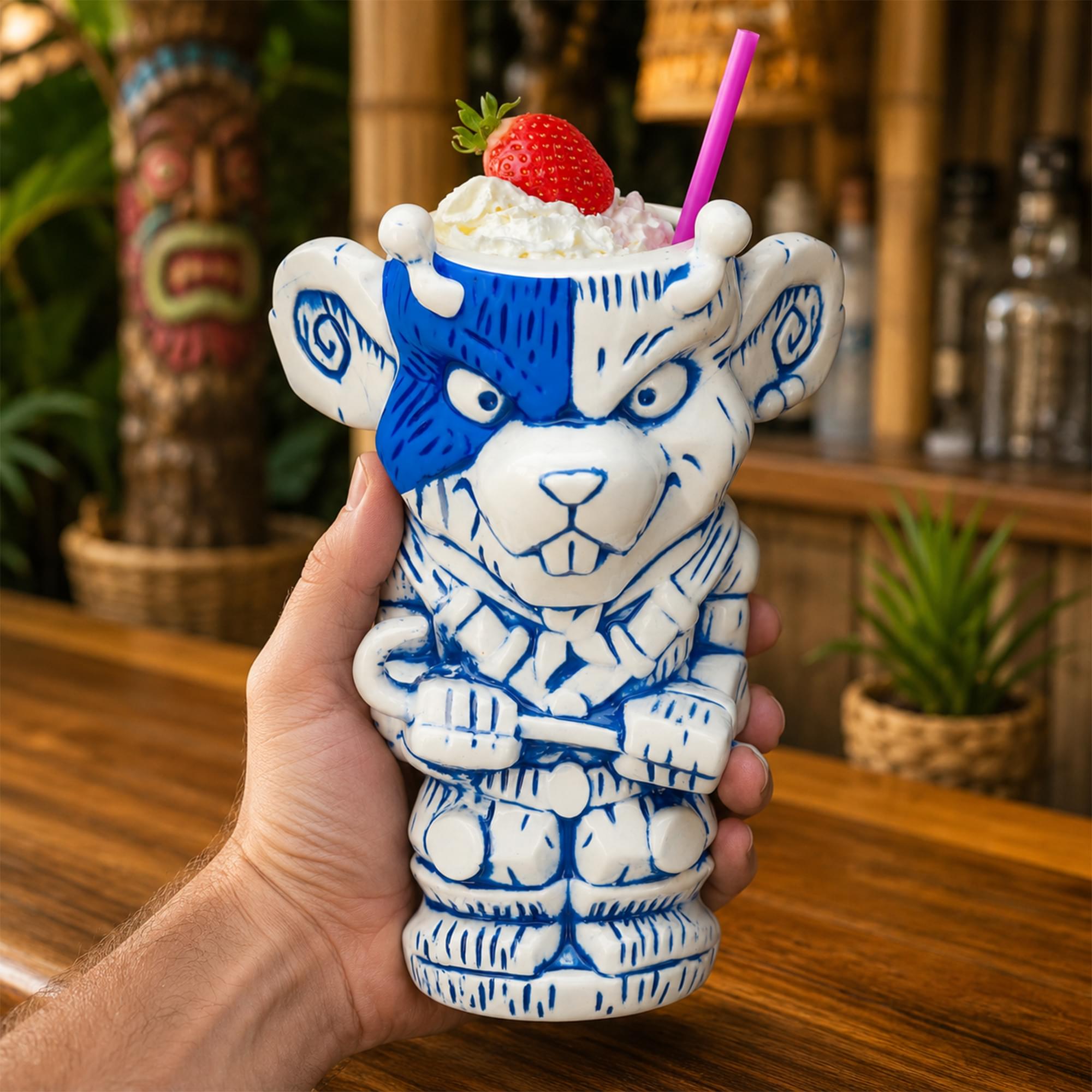 Geeki Tikis Biker Mice From Mars Vinnie Ceramic Mug | Holds 16 Ounces