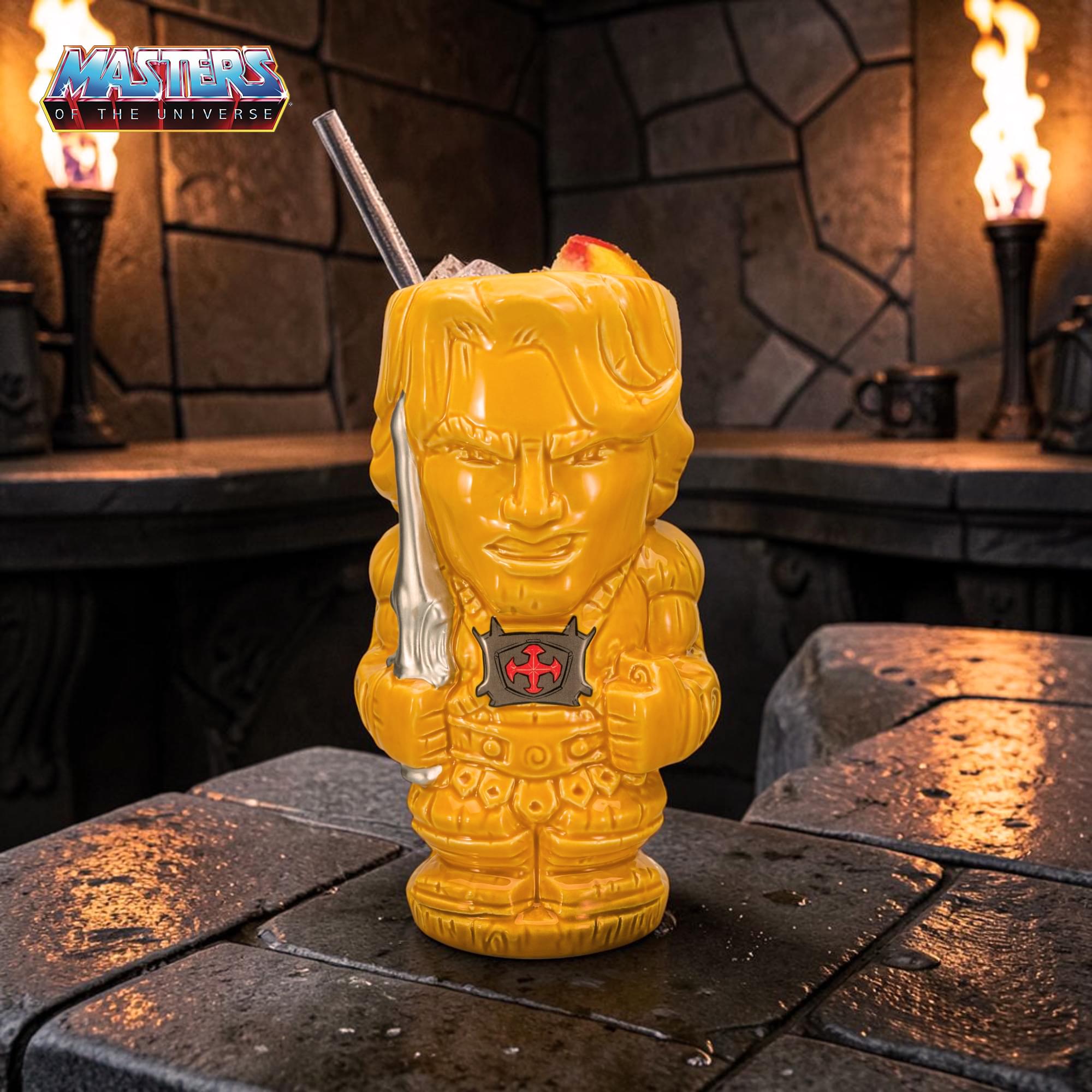 Geeki Tikis Masters of the Universe Movie He-Man Ceramic Mug | Holds 18 Ounces
