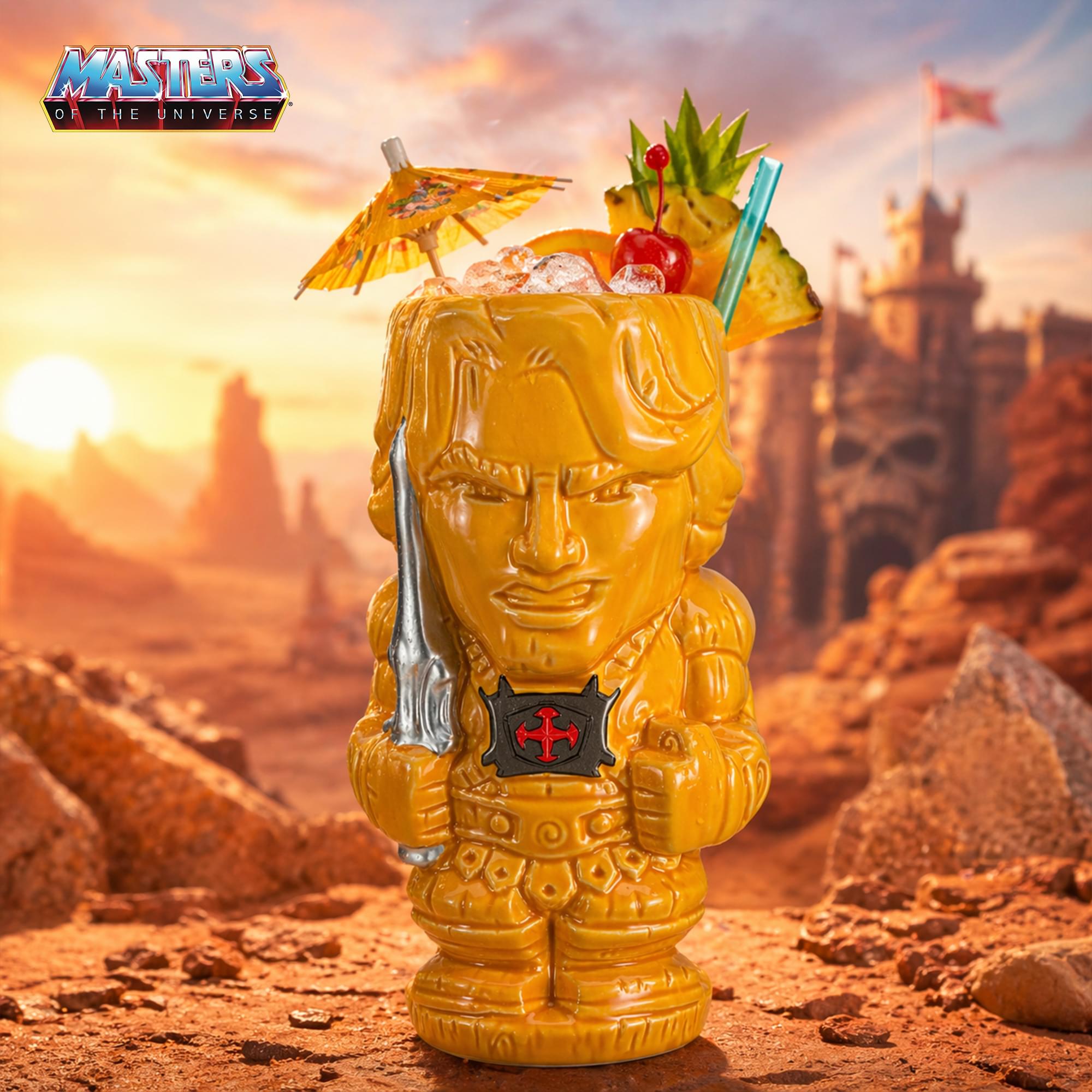 Geeki Tikis Masters of the Universe Movie He-Man Ceramic Mug | Holds 18 Ounces