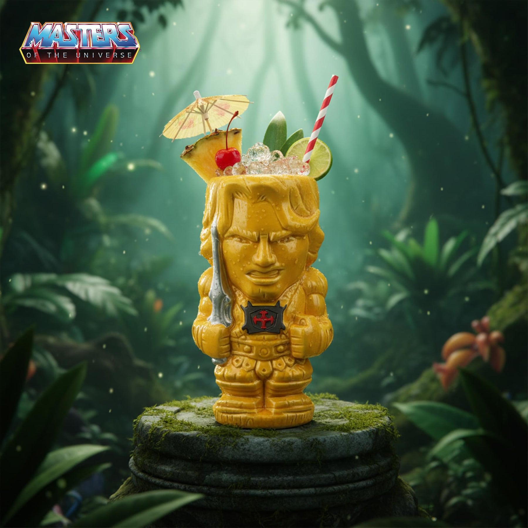 Geeki Tikis Masters of the Universe Movie He-Man Ceramic Mug | Holds 18 Ounces