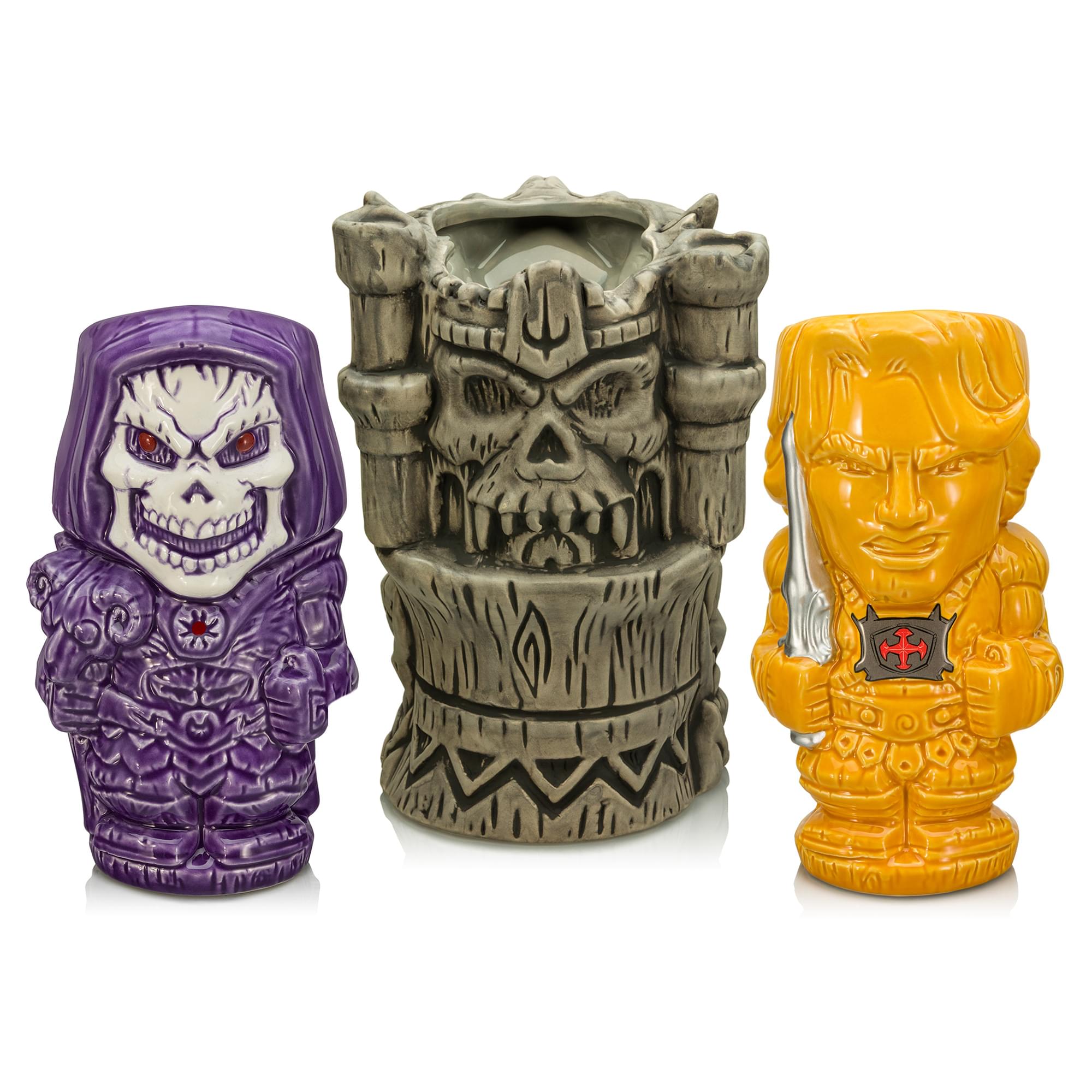 Geeki Tikis Masters of the Universe Movie Ceramic Mugs | Set Of 3