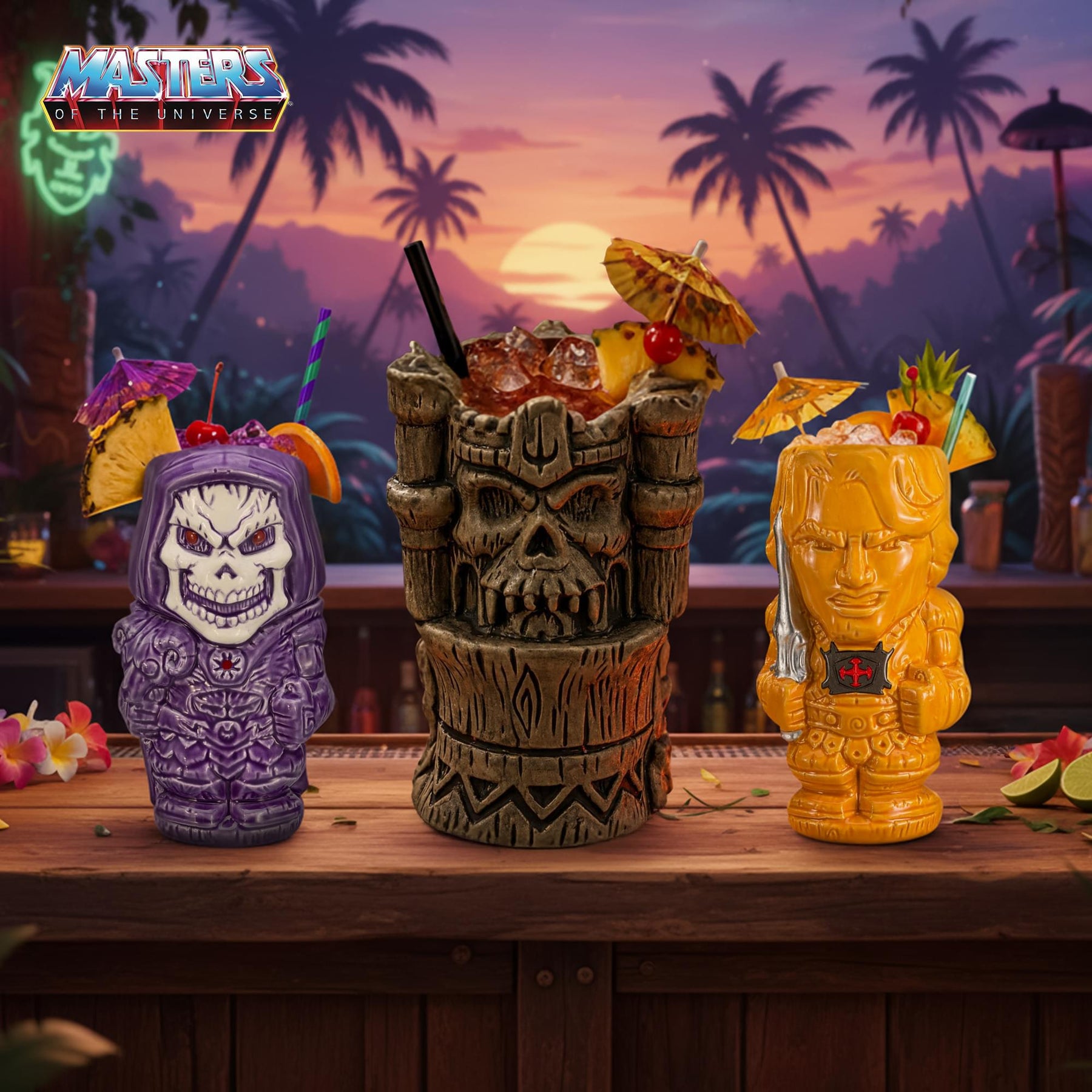 Geeki Tikis Masters of the Universe Movie Ceramic Mugs | Set Of 3