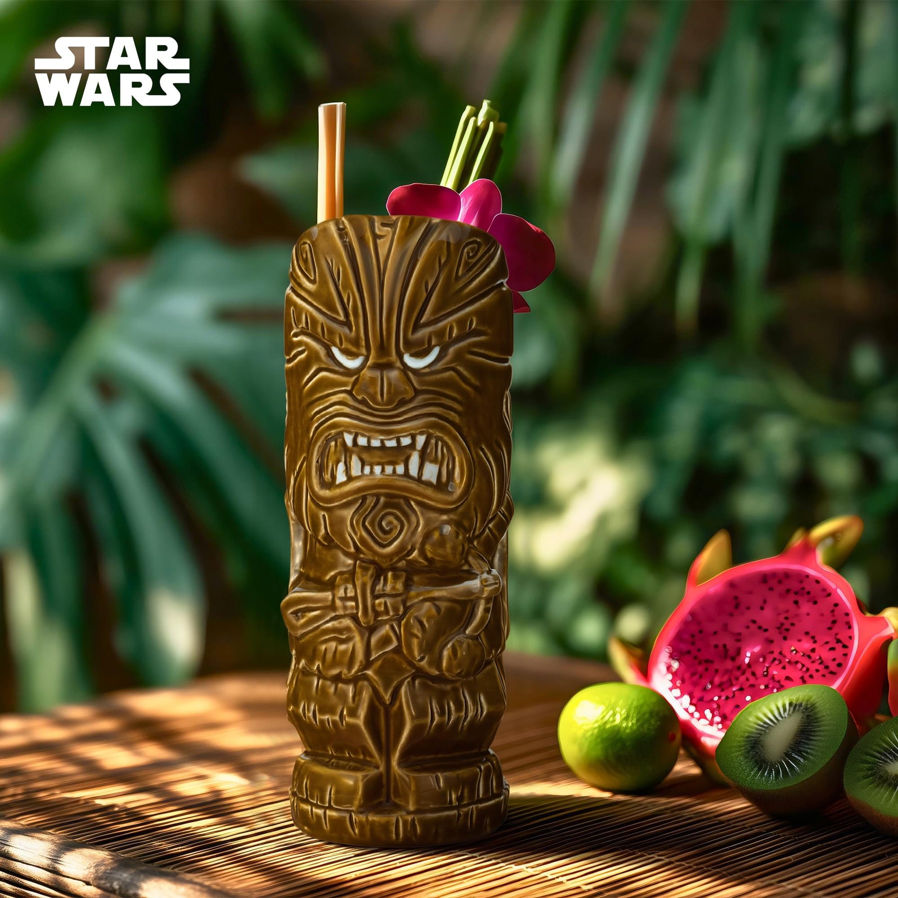 Geeki Tikis 10th Anniversary Star Wars Chewbacca Ceramic Mug | Holds 16 Ounces