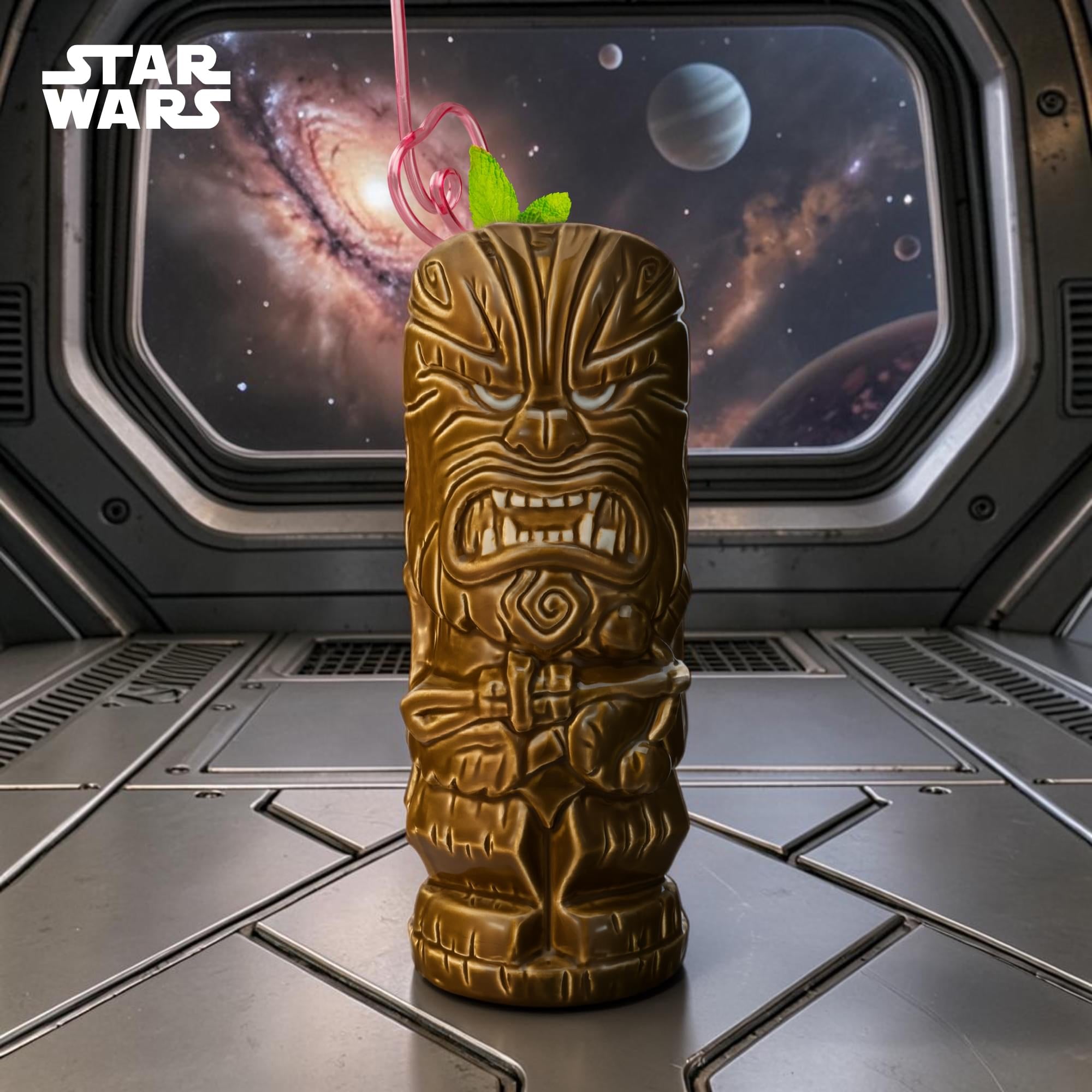 Geeki Tikis 10th Anniversary Star Wars Chewbacca Ceramic Mug | Holds 16 Ounces