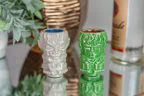 Geeki Tikis Lord Of The Rings Frodo & Gollum Mini Muglets | 2-Ounce Ceramic Mugs