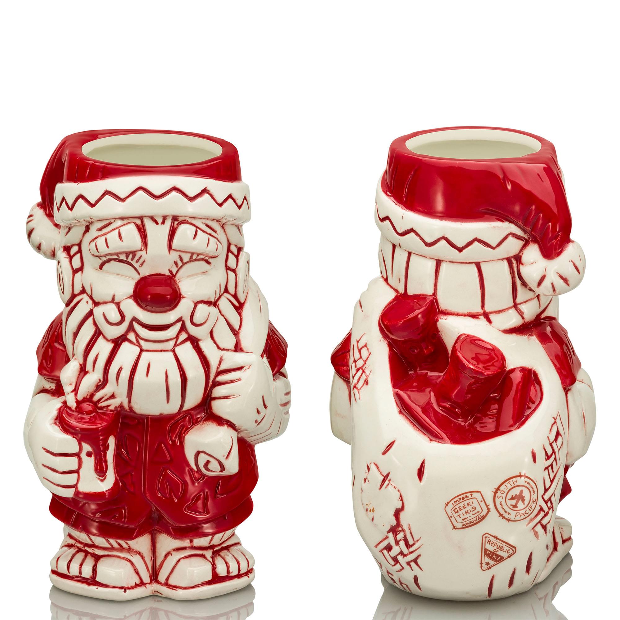 Geeki Tikis Santa Clause 30 Ounce Ceramic Mug