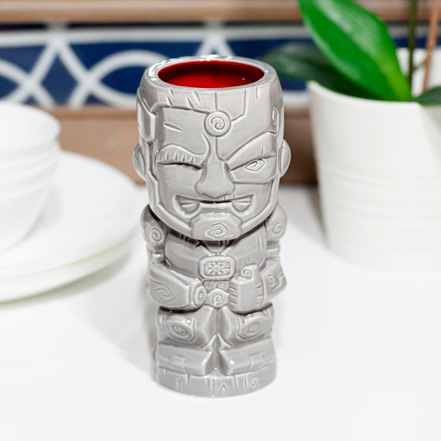 Geeki Tikis DC Comics Cyborg Ceramic Mug | Holds 16 Ounces