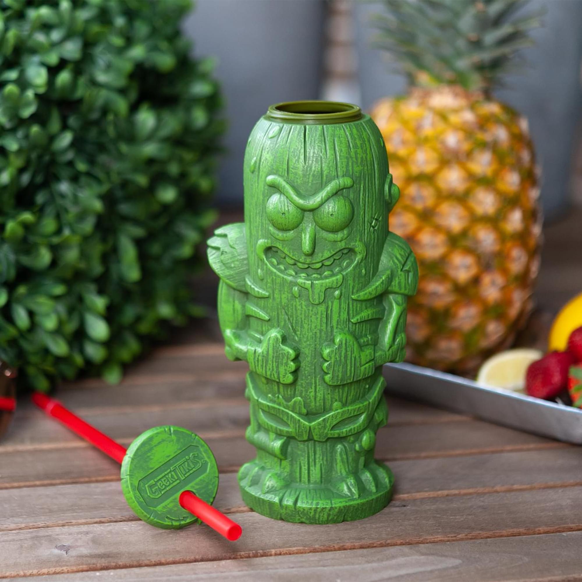 Geeki Tikis Rick and Morty Plastic Tumbler Set of 12