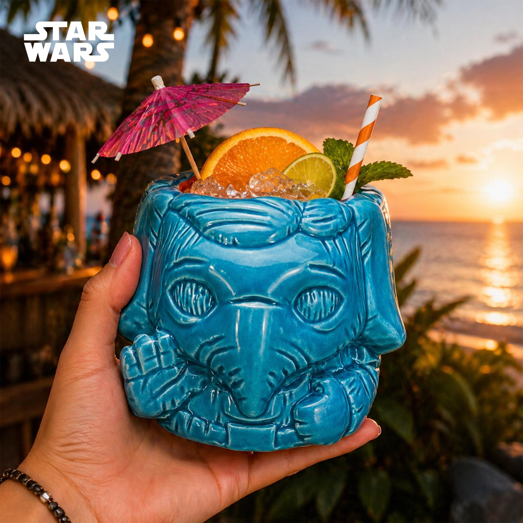 Geeki Tikis Star Wars: Skeleton Crew Neel Ceramic Mega Muglet | Holds 8 Ounces
