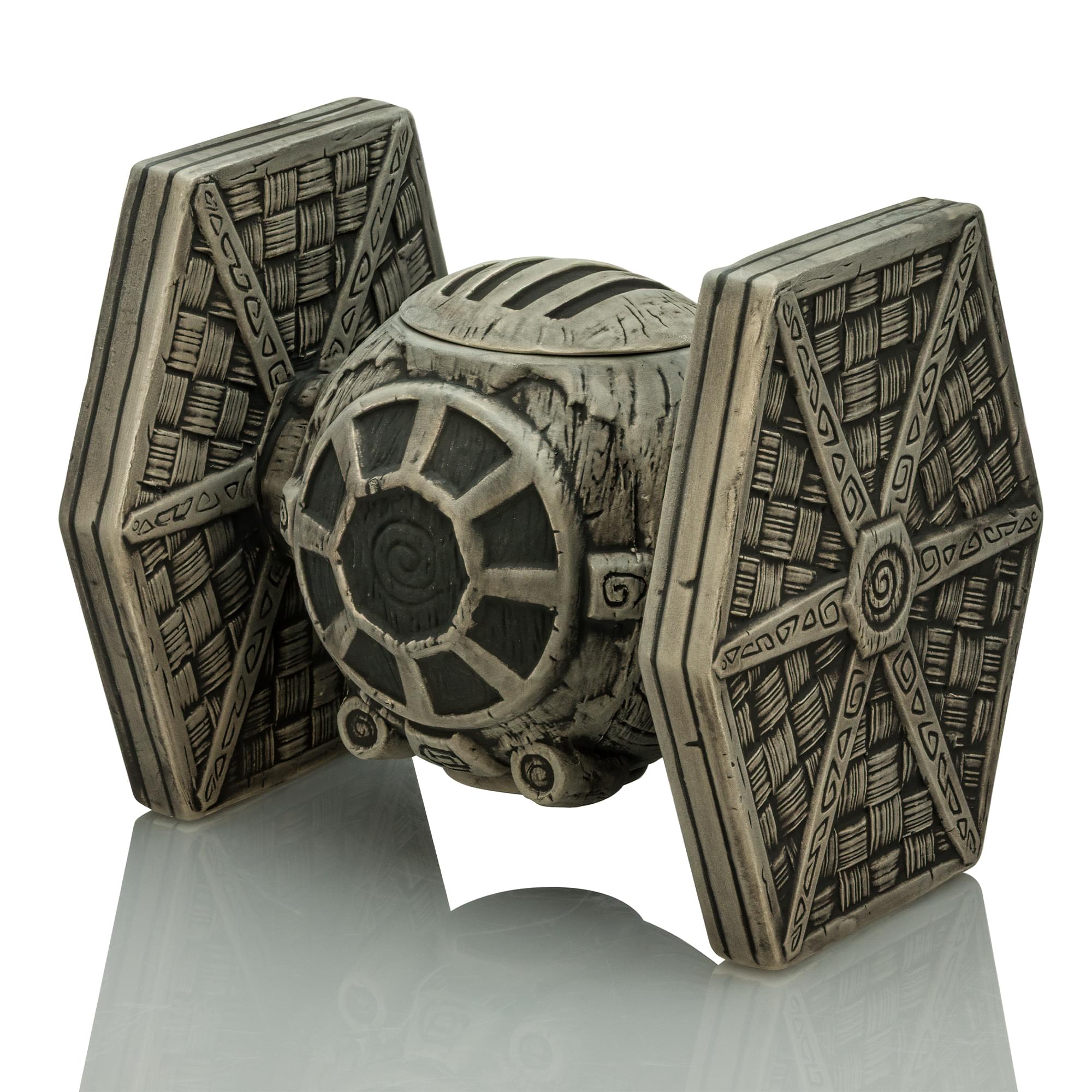 Geeki Tikis Star Wars TIE Fighter (Matte Black) 24-Ounce Mug