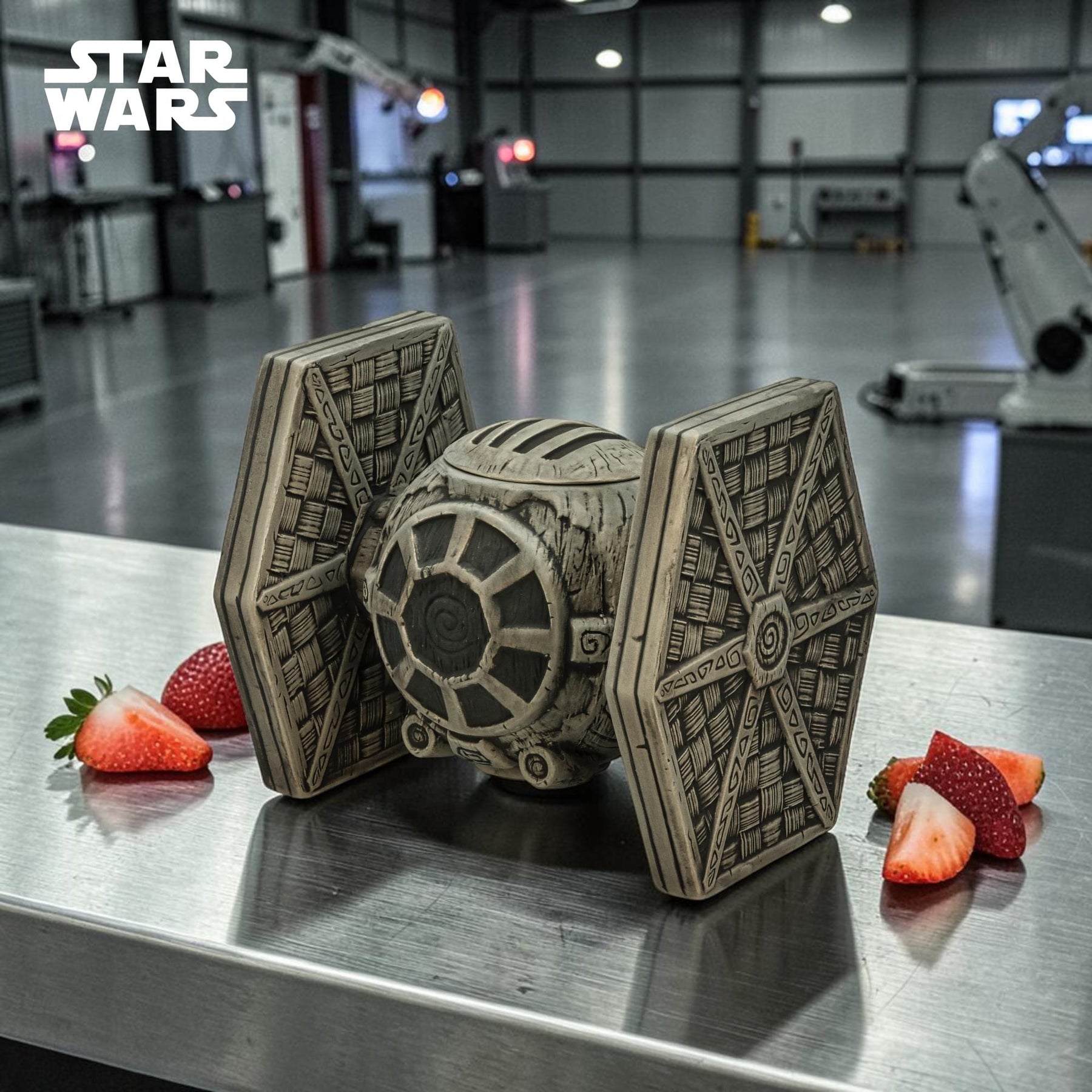 Geeki Tikis Star Wars TIE Fighter (Matte Black) 24-Ounce Mug