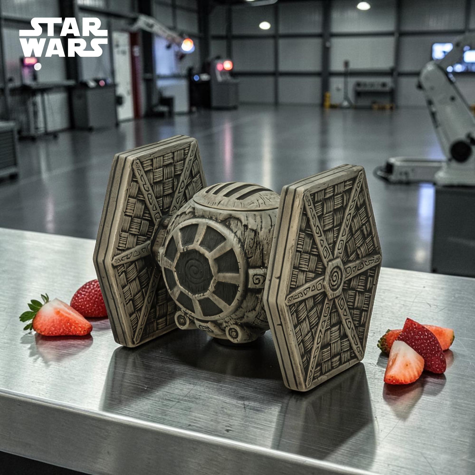 Geeki Tikis Star Wars TIE Fighter (Matte Black) 24-Ounce Mug