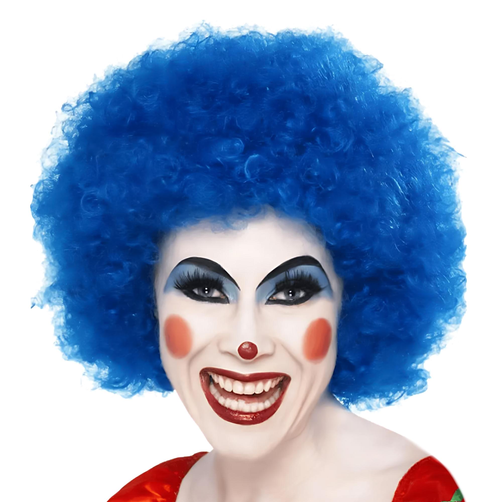 Clown Adult Costume Wig | Blue