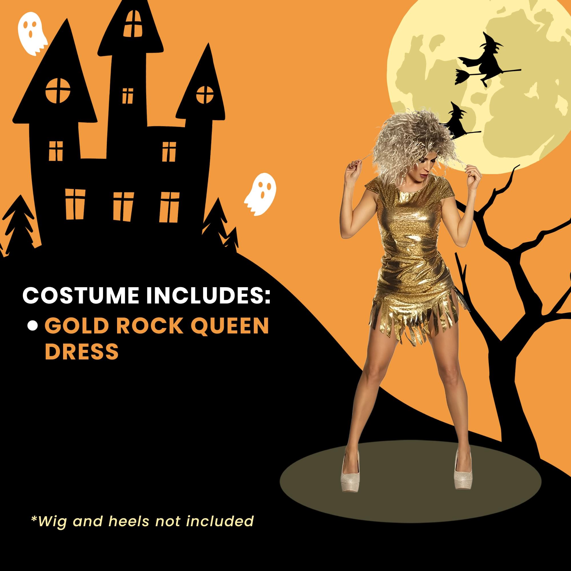 Gold Rock Queen Costume