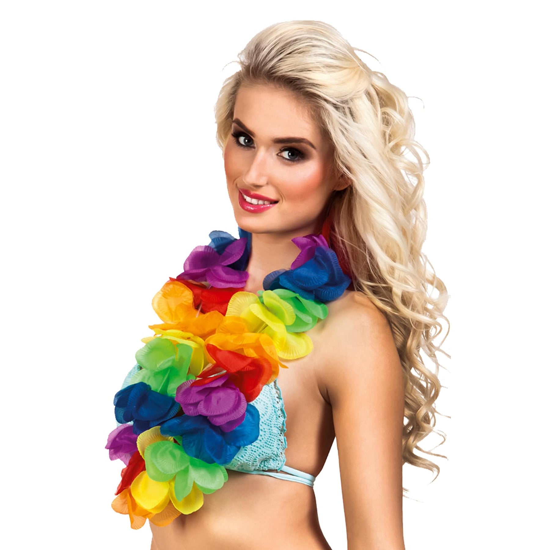 Rainbow Lei Adult Costume Accessory