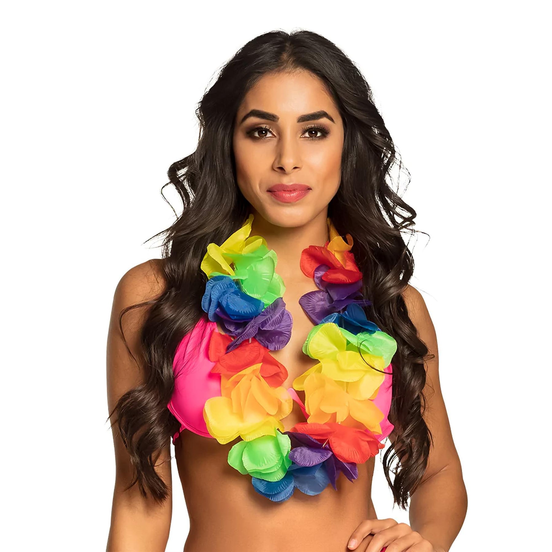 Rainbow Lei Adult Costume Accessory