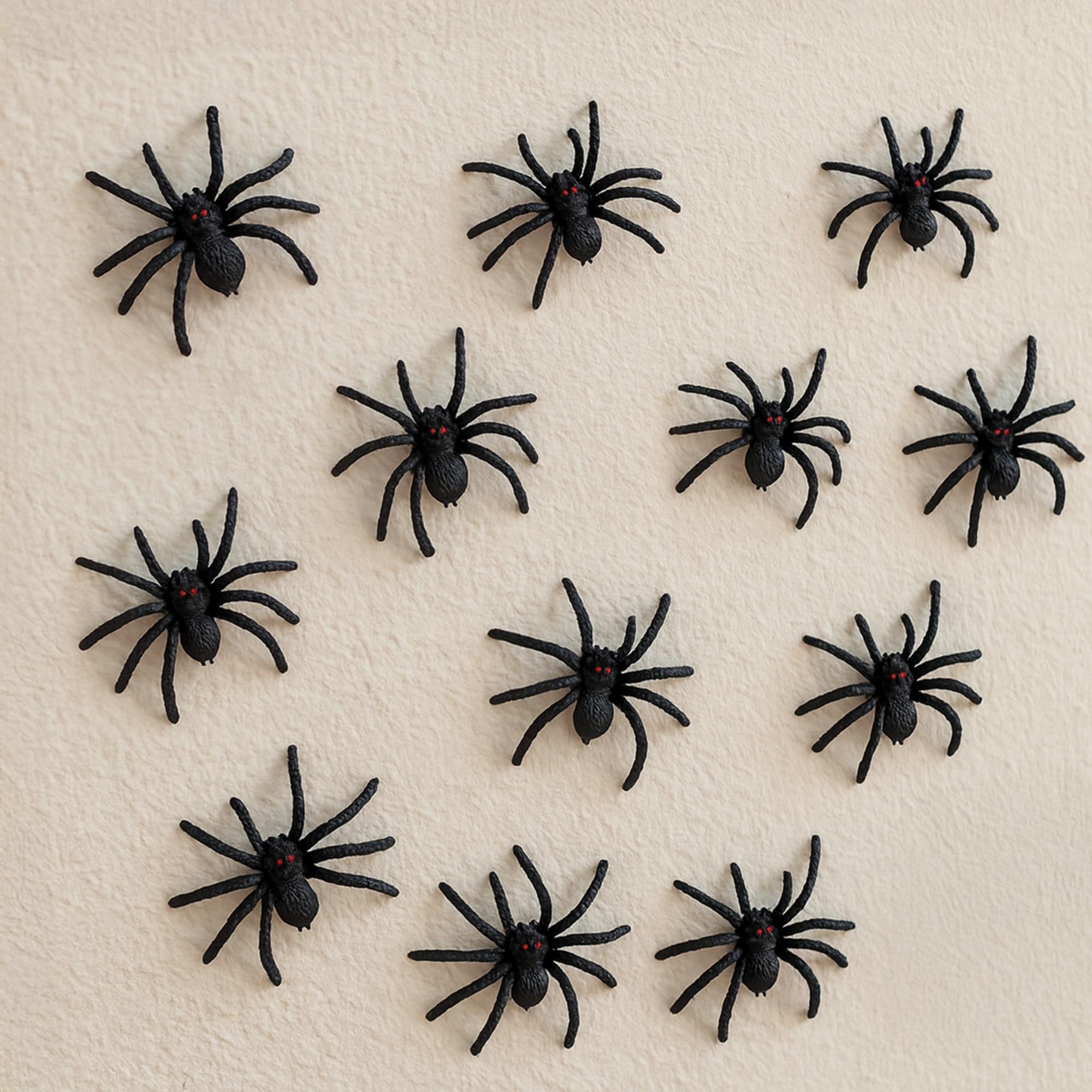 Spiders Halloween Decoration | Bag Of 12