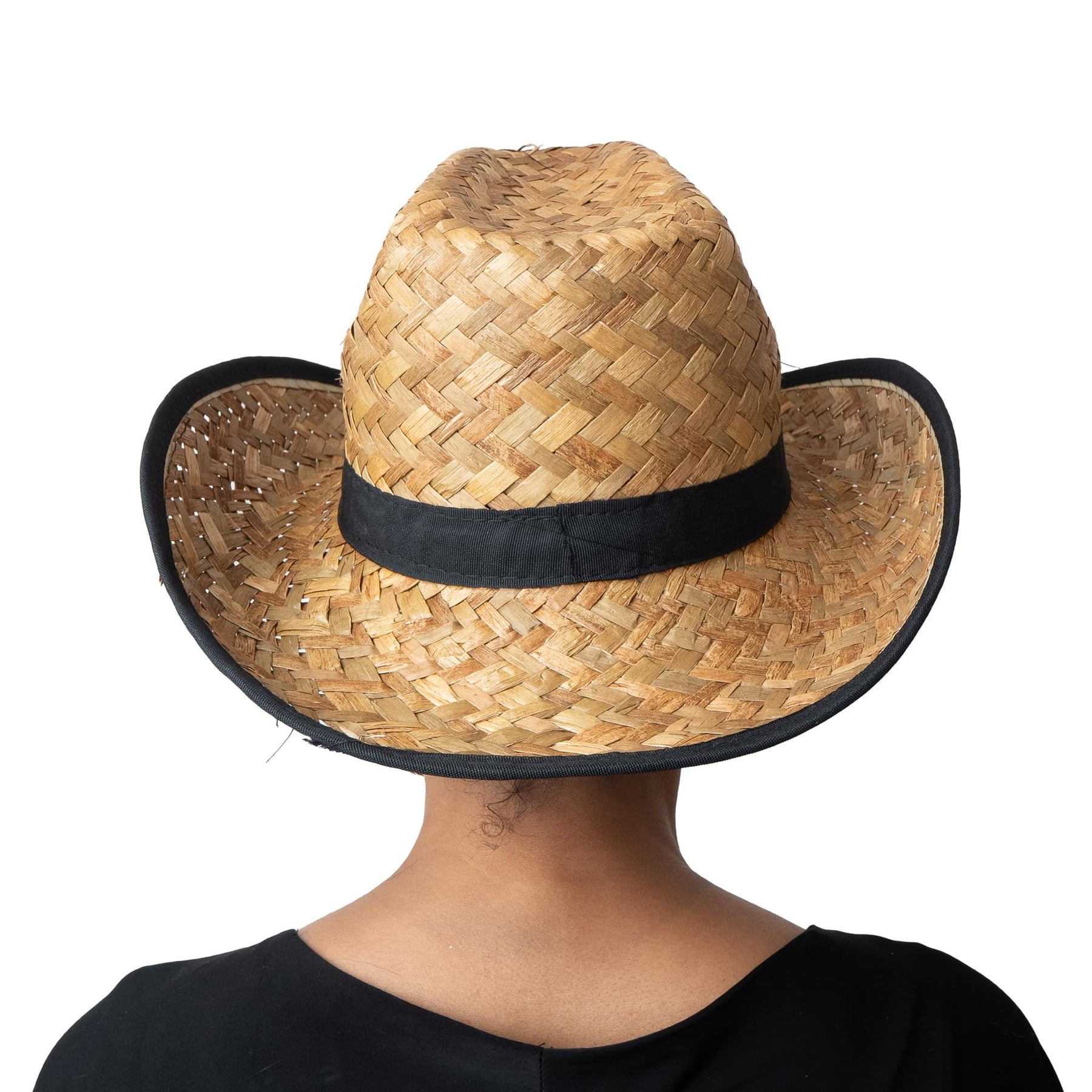 Straw Cowboy Hat Costume Accessory
