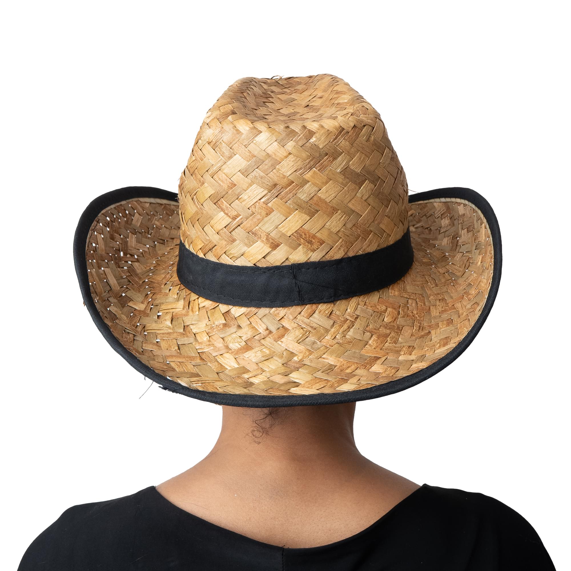 Straw Cowboy Hat Costume Accessory