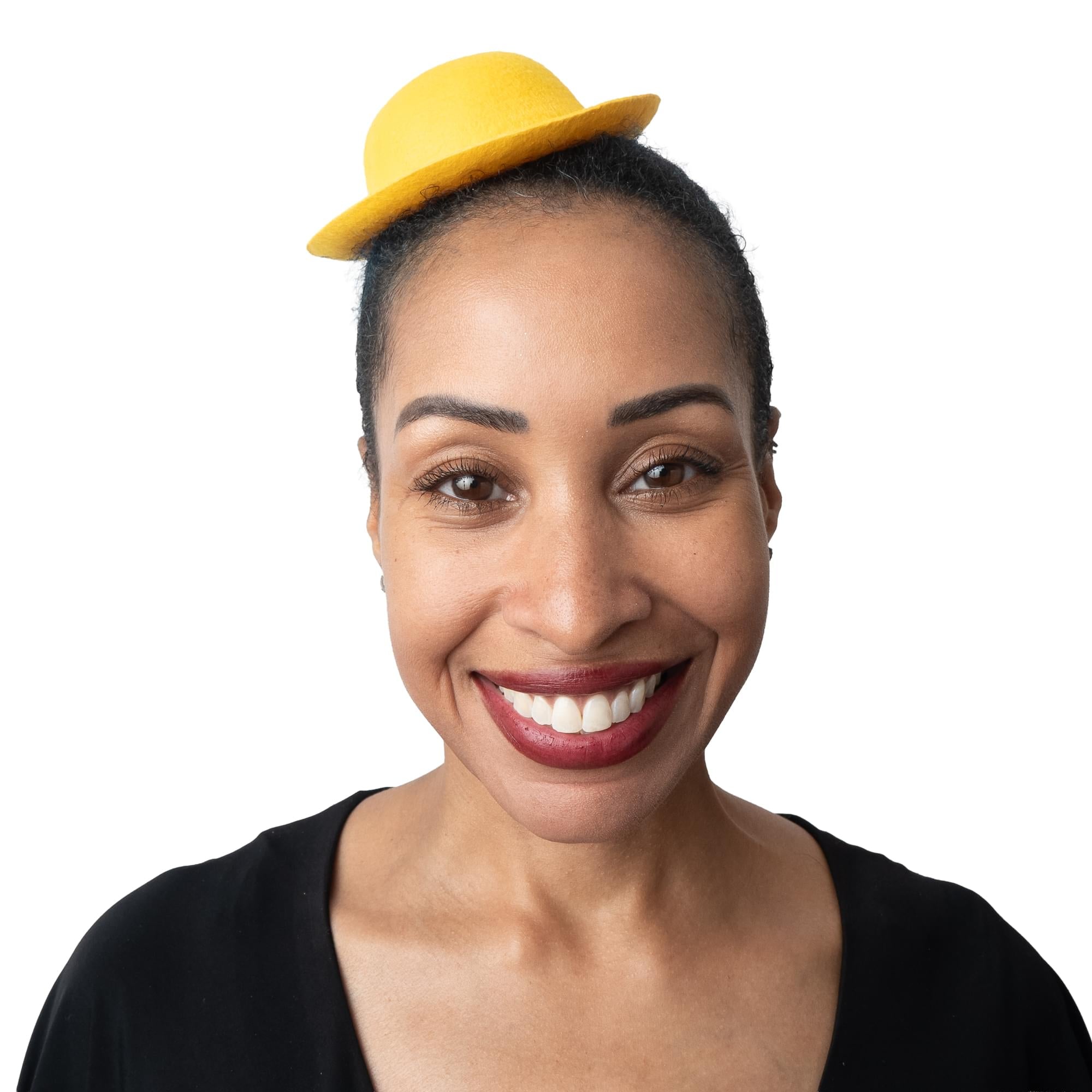 Dazzler Mini Felt Hat | Colors Vary Costume Accessory