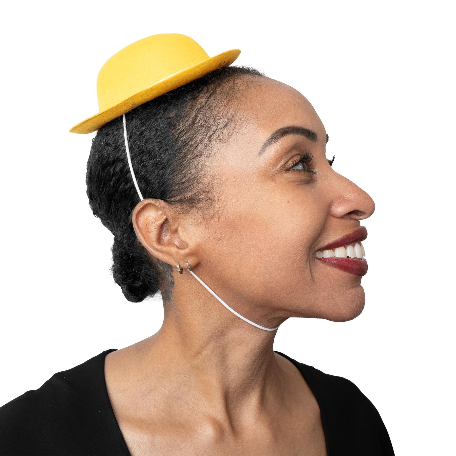 Dazzler Mini Felt Hat | Colors Vary Costume Accessory